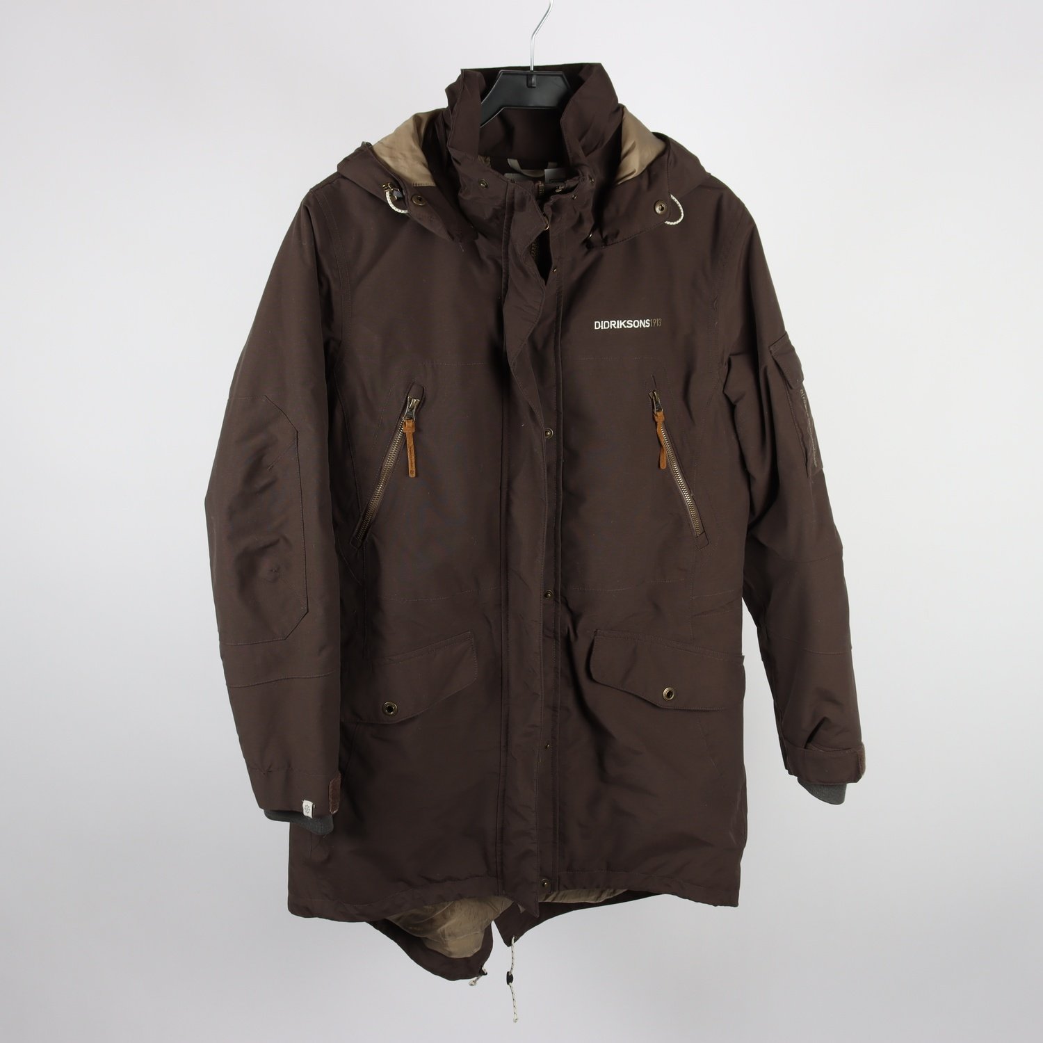 Vinter jacka, Didriksons , Evelyn WMS Parka brun, Stl. 42