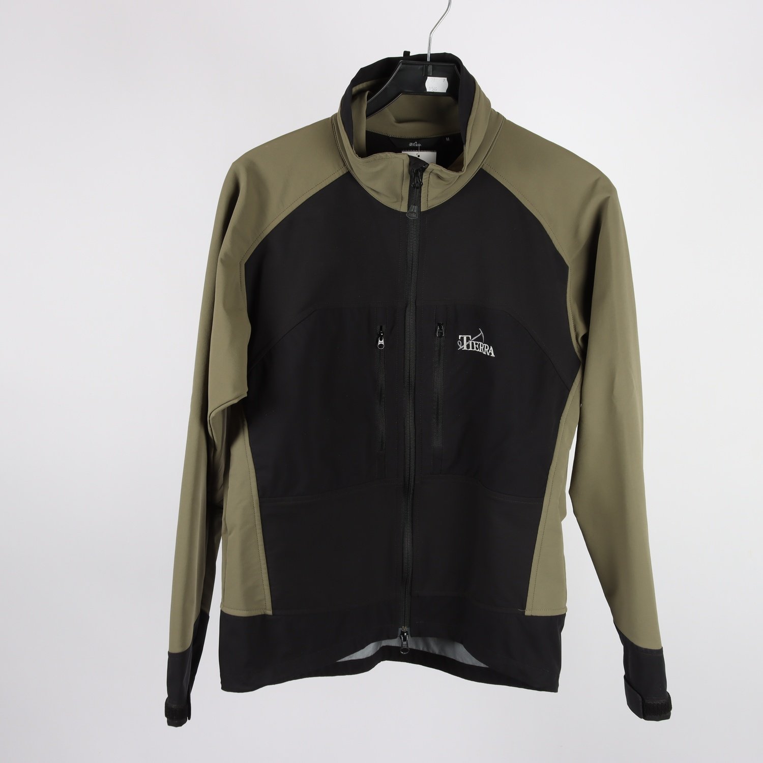 Softskaljacka, Tierra, grön/svart, Stl. M