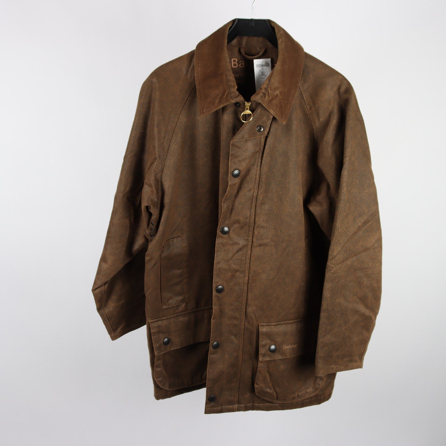 Jacka, barbour, brun, stl. M