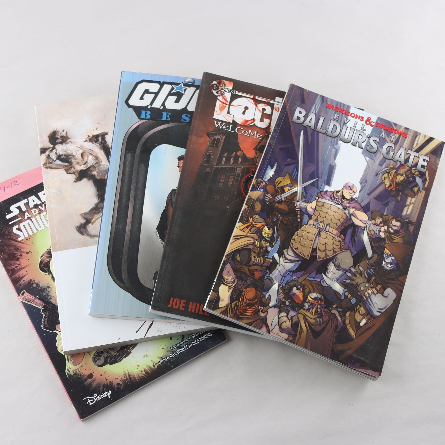 Serier från IDW, paket med 5 volymer: Dungeons & Dragons m.m.