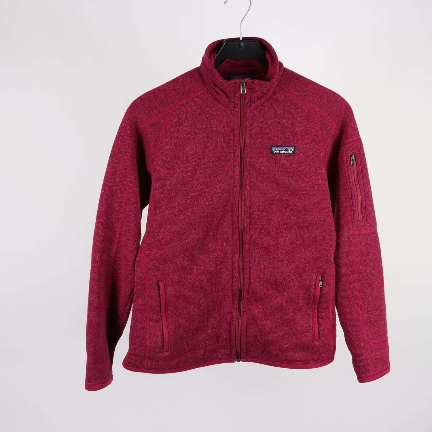 Fleece jacka, Patagonia Worn Wear, lila, Stl. S