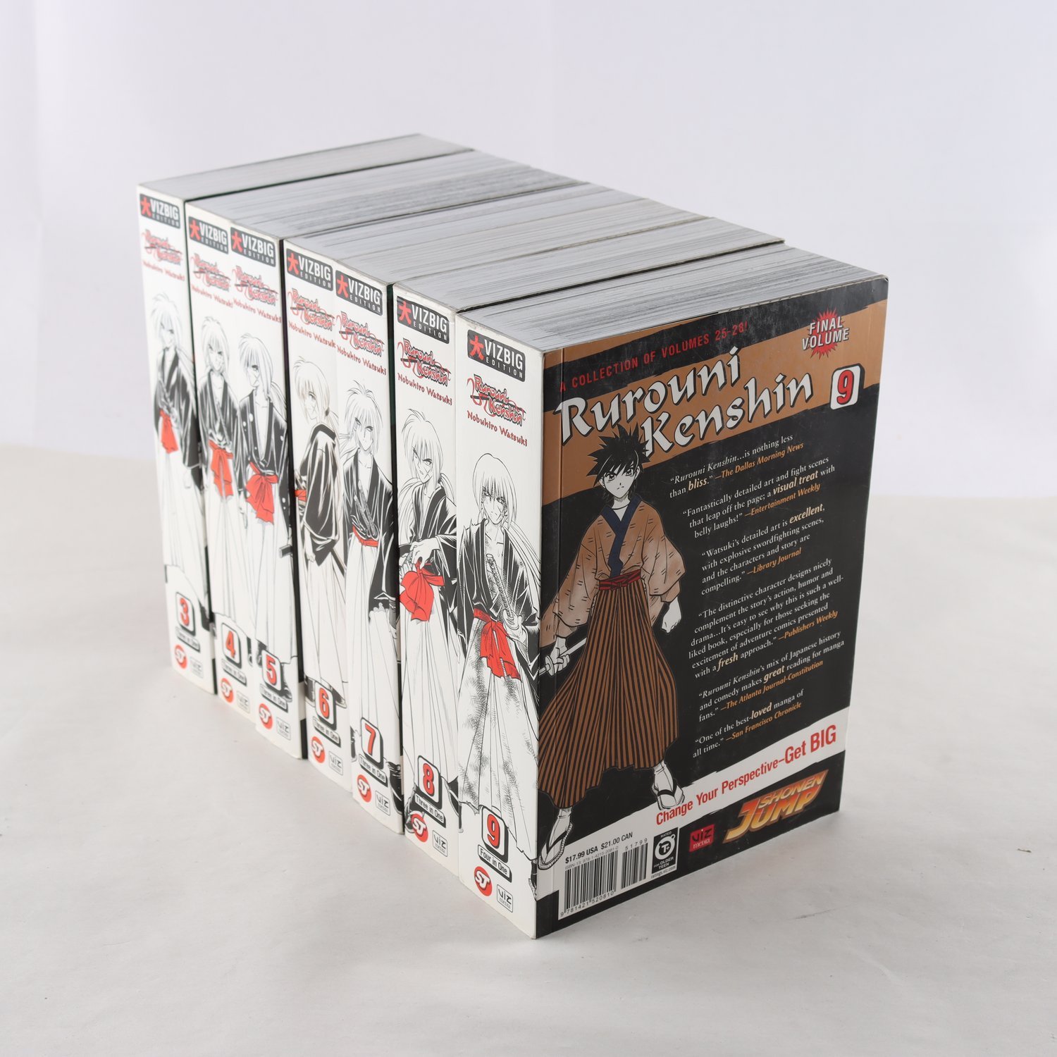 Manga, Rurouni Kenshin, bokpaket, del 3-9