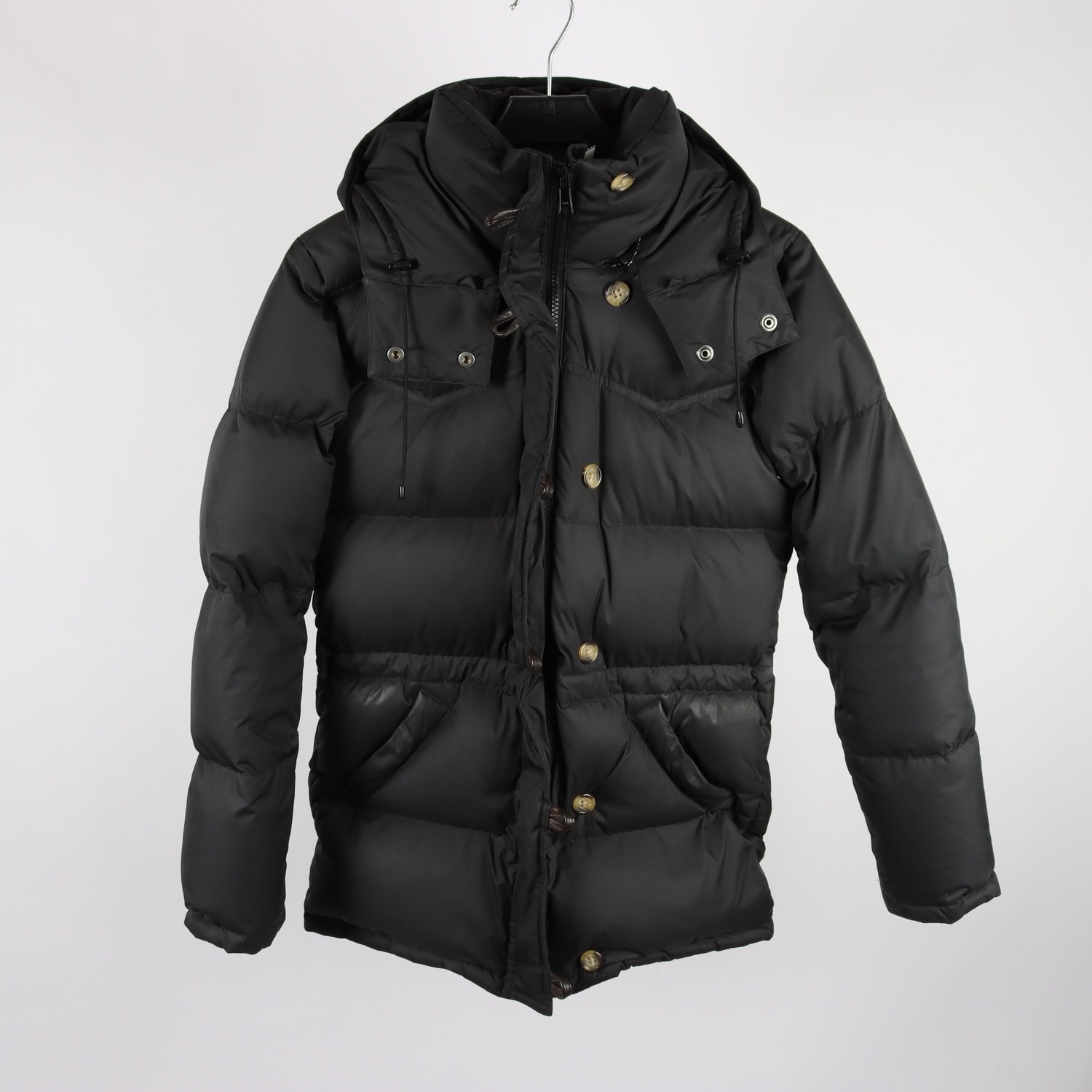 Dunjacka, Boomerang, svart, stl. XXS