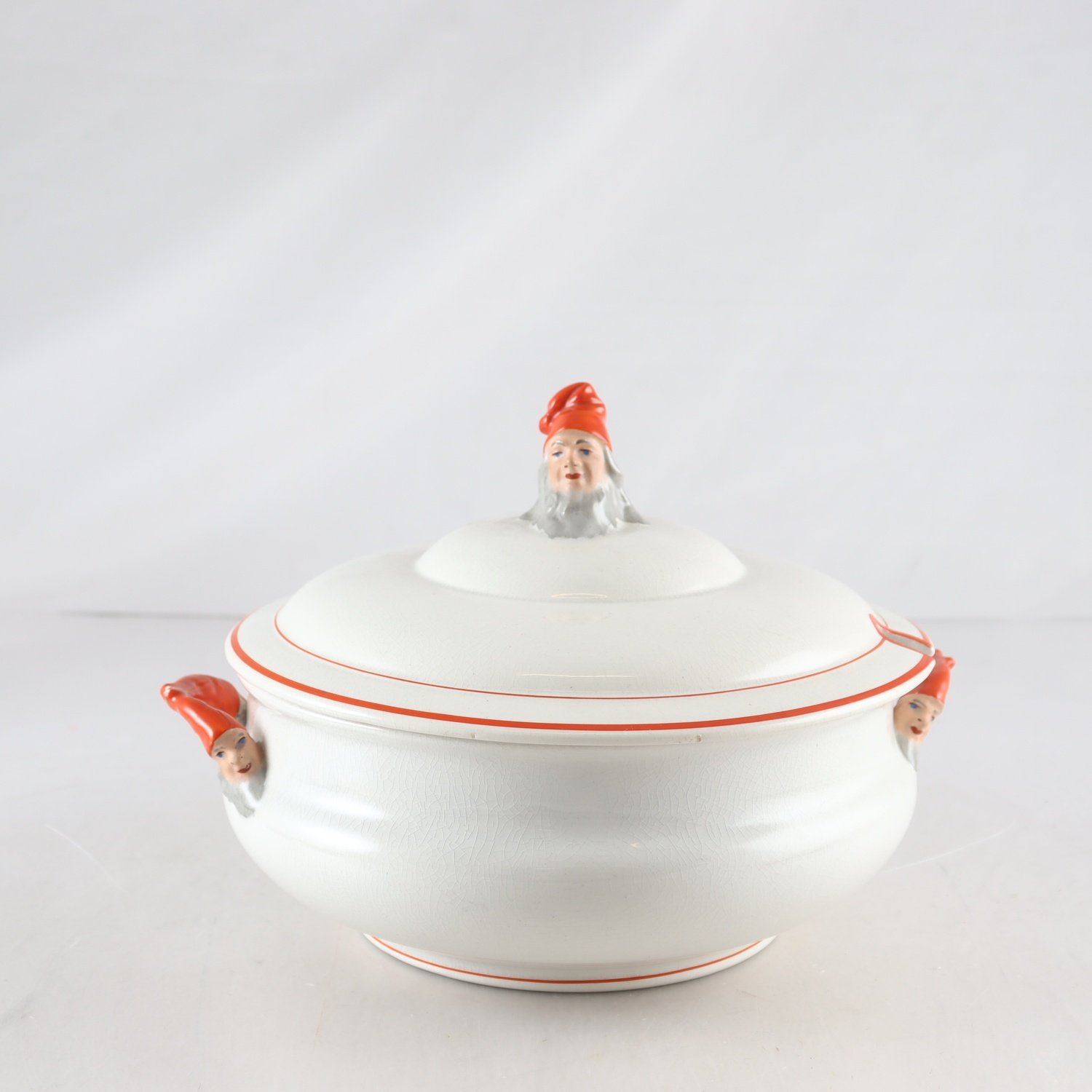 Terrin, grötskål, Göteborg, 1900-talets början. Samfraktas ej.