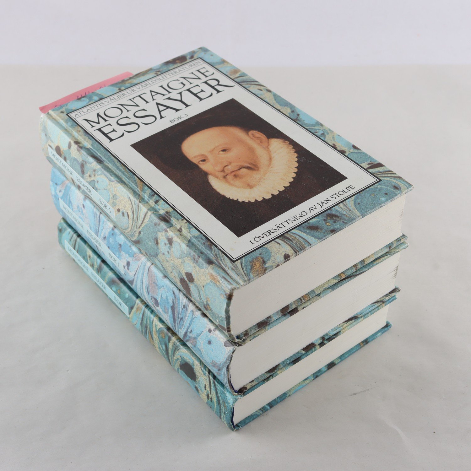 Michel de Montaigne, Essayer, Bok 1-3