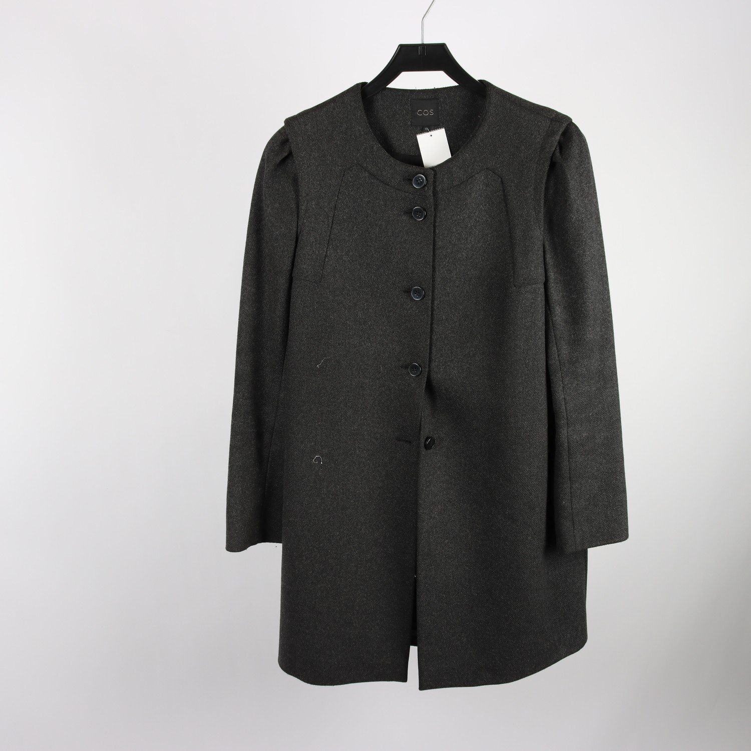 Kappa, COS, grå, 80% ull, stl. 40