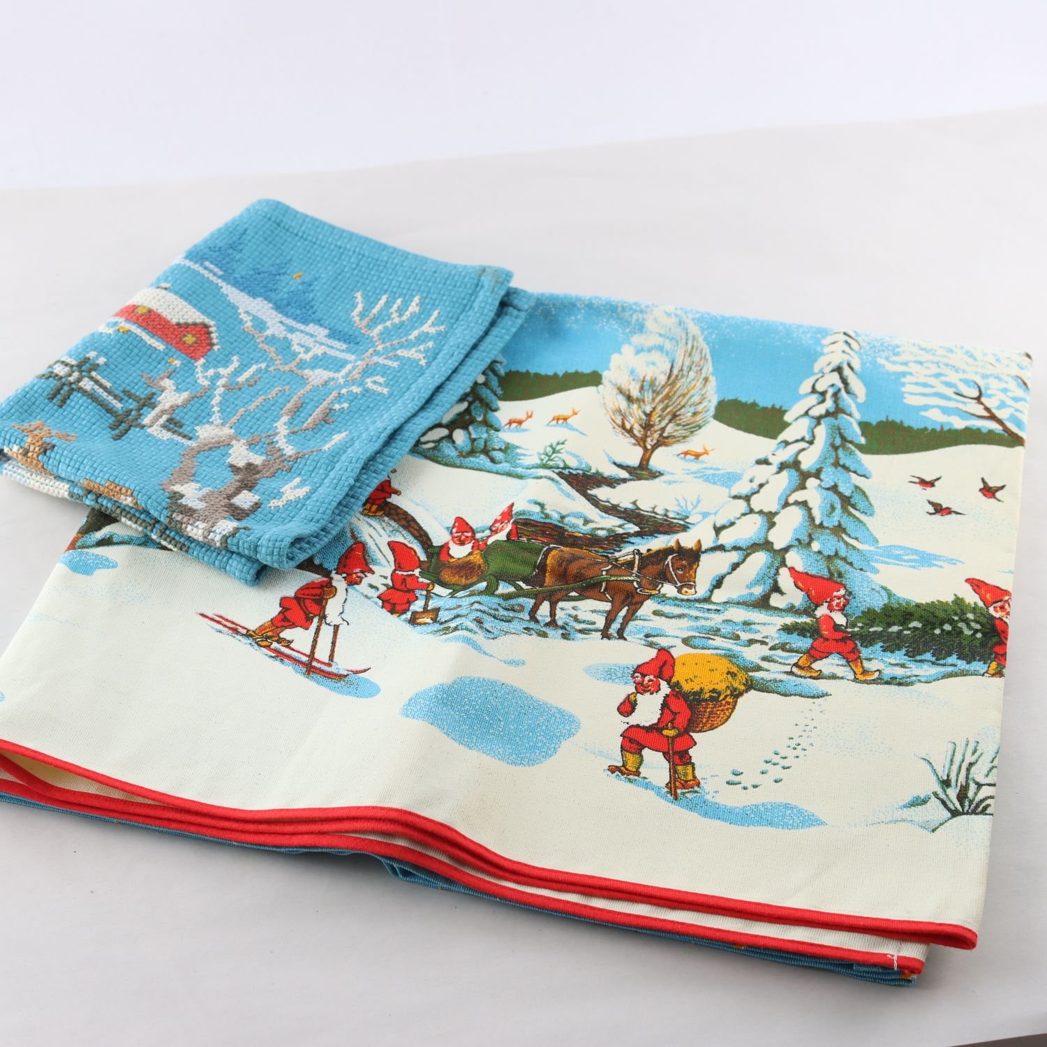 2 st jul väggbonader, retro