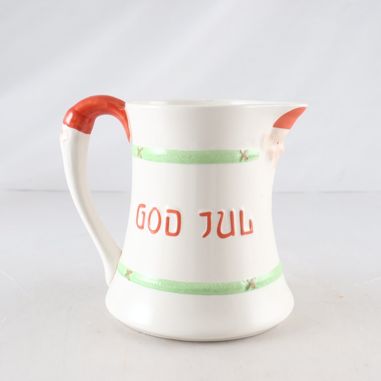 Kanna, porslin, ”God jul”, Gustavsberg