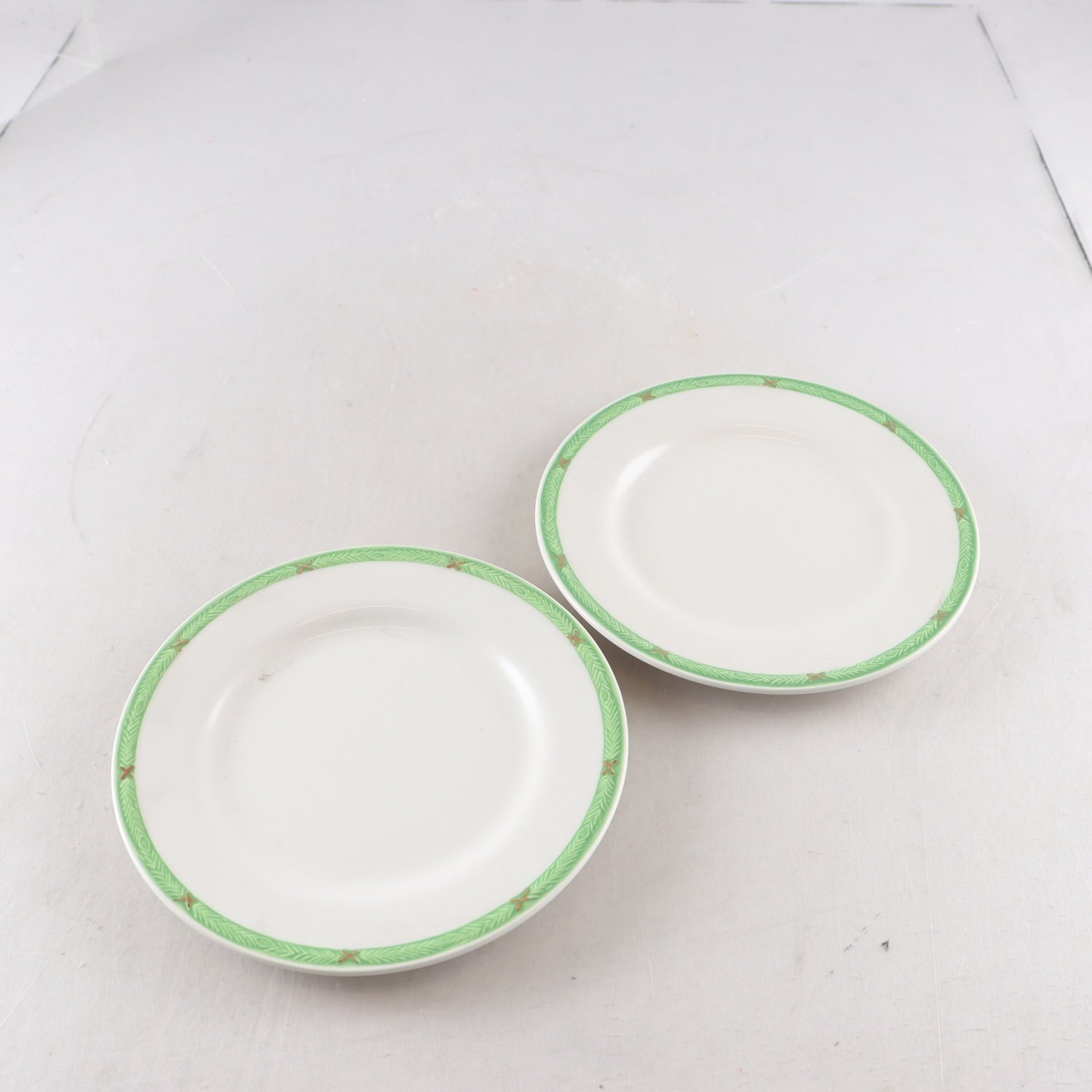 Tallrikar, porslin, ”God jul”, Gustavsberg, 2 st