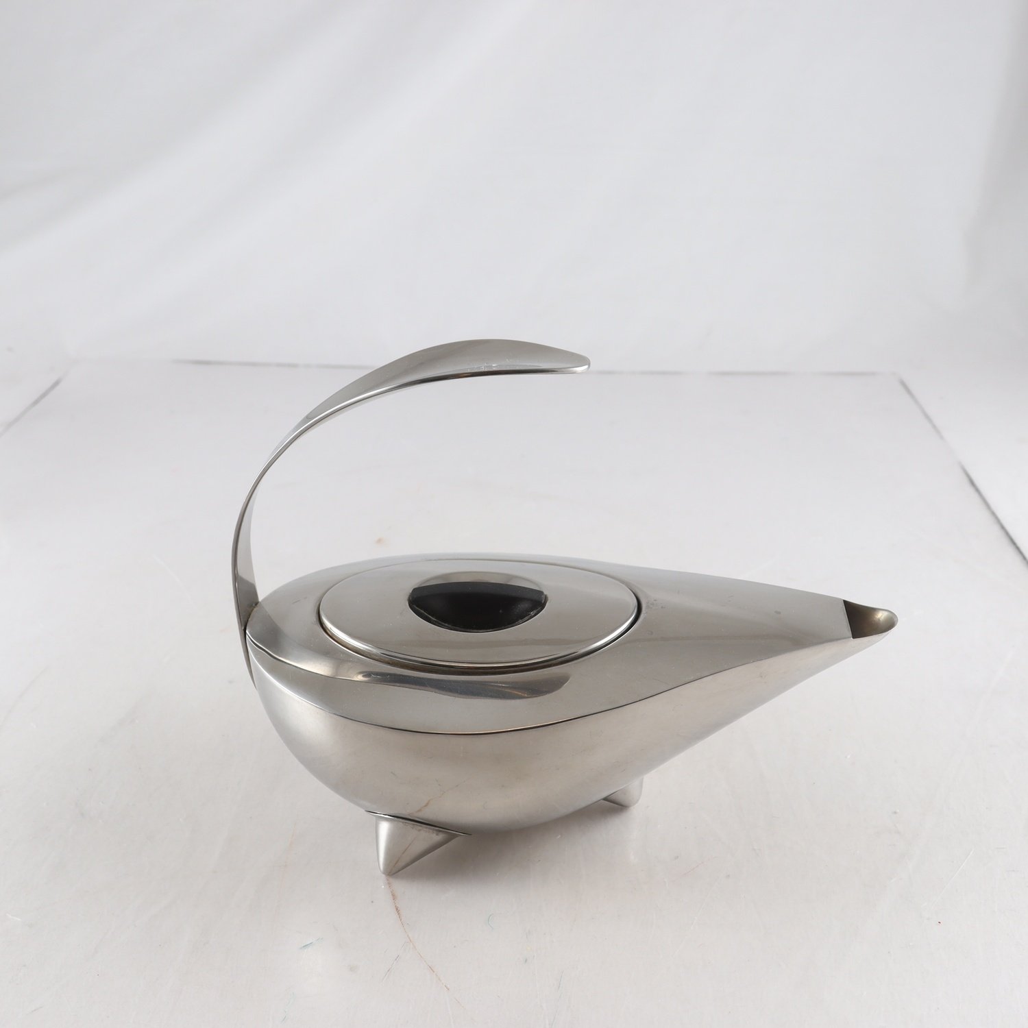 Tekanna, Bodum, ”Naoko”,C Jörgensen, 80-tal, rostfritt stål.