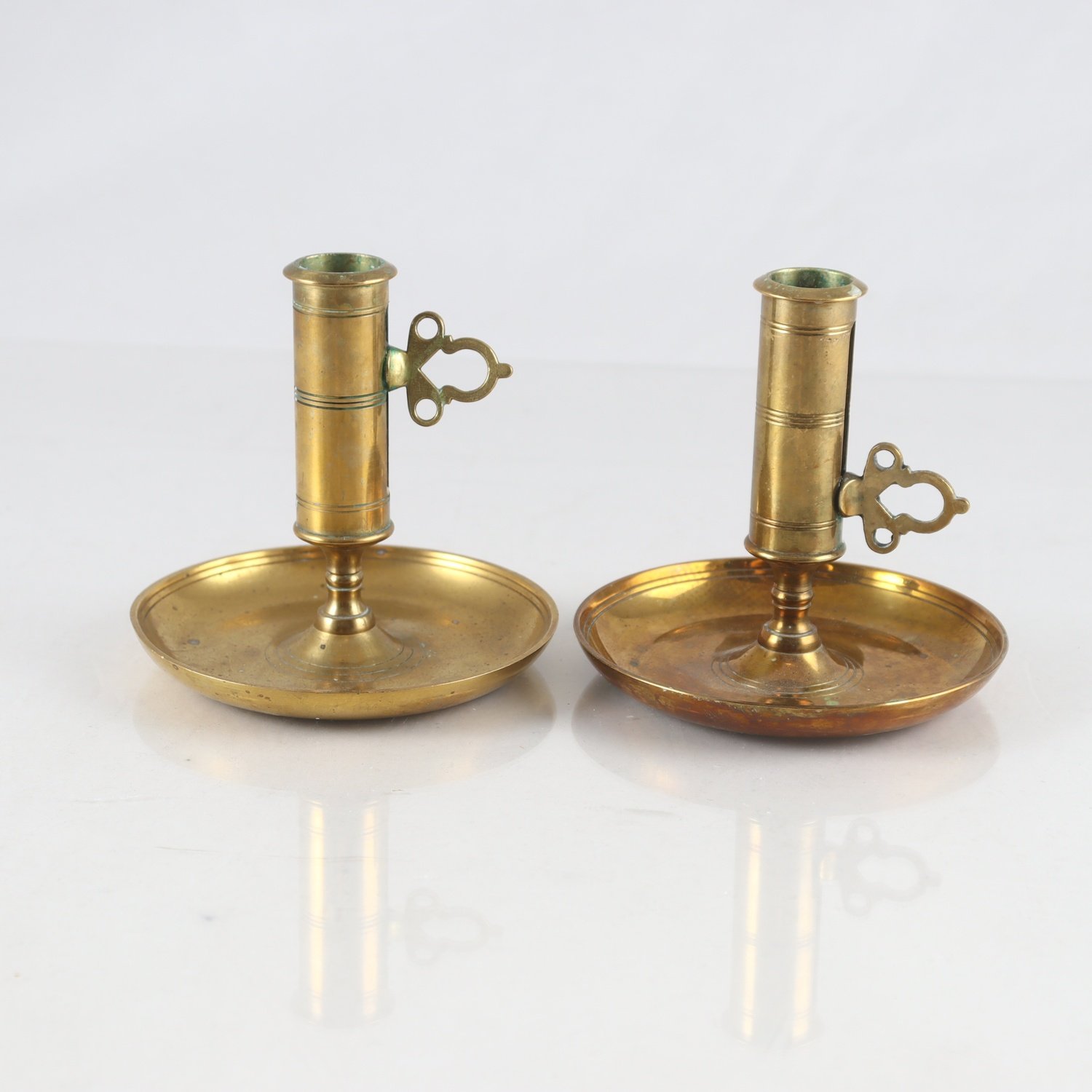 Kammarljusstakar, mässing, Skultuna, nr 68, nr 68/93