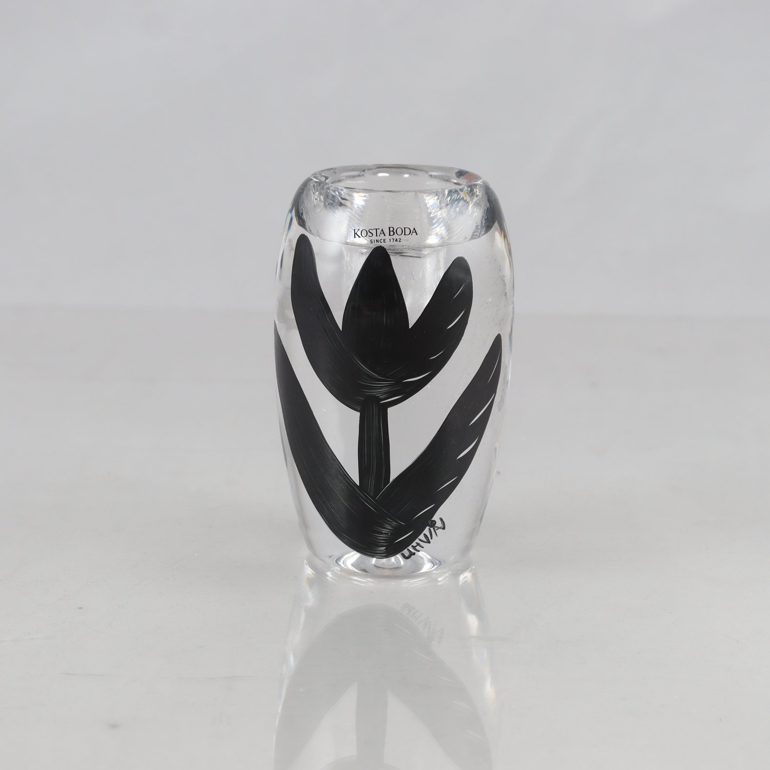 Ljusstake, Ulrica Hydman Vallien, Kosta Boda, signerad