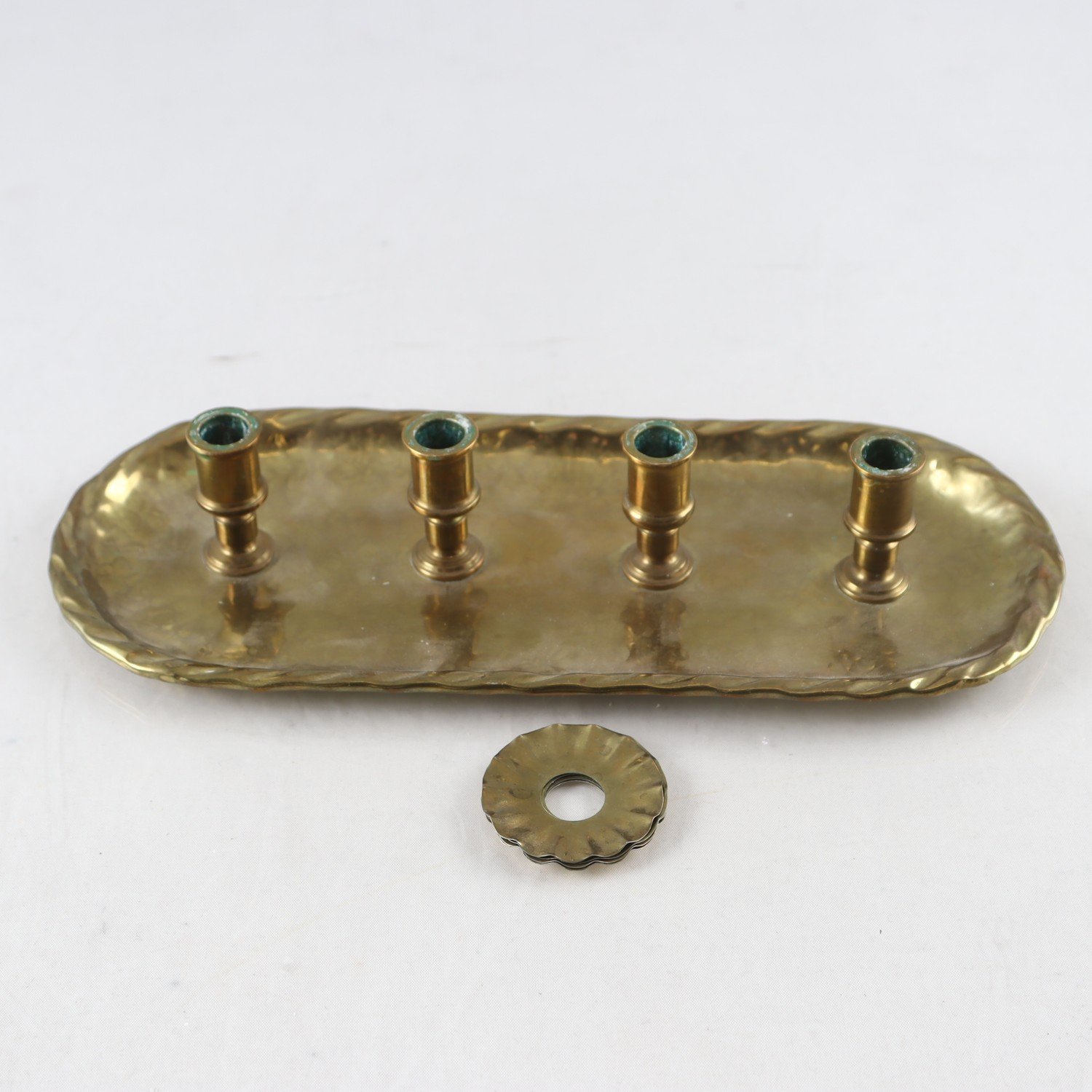 Adventsljusstake, K.J Holmberg, stämpelsignerad