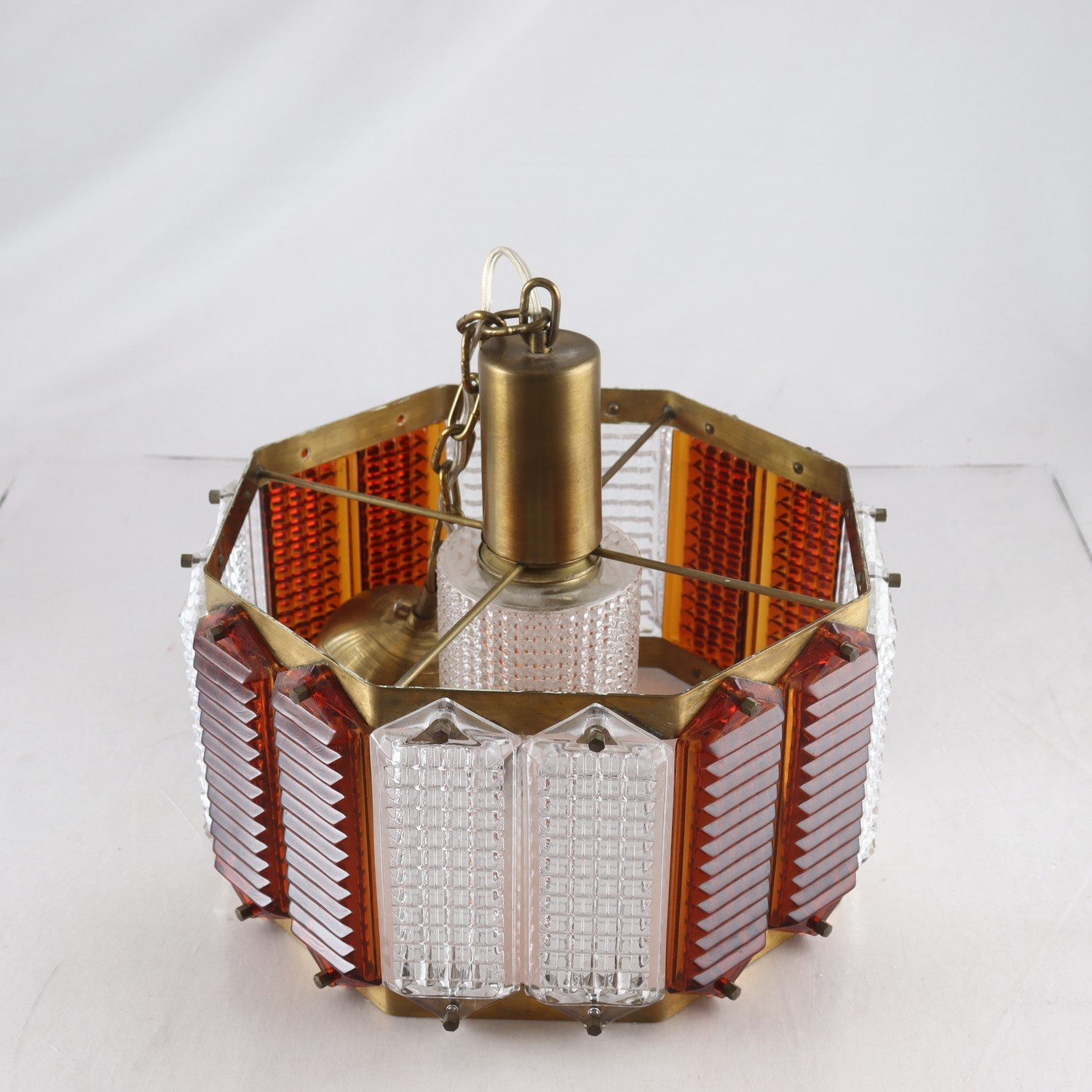 Taklampa, Färgat Glas. Endast avhämtning