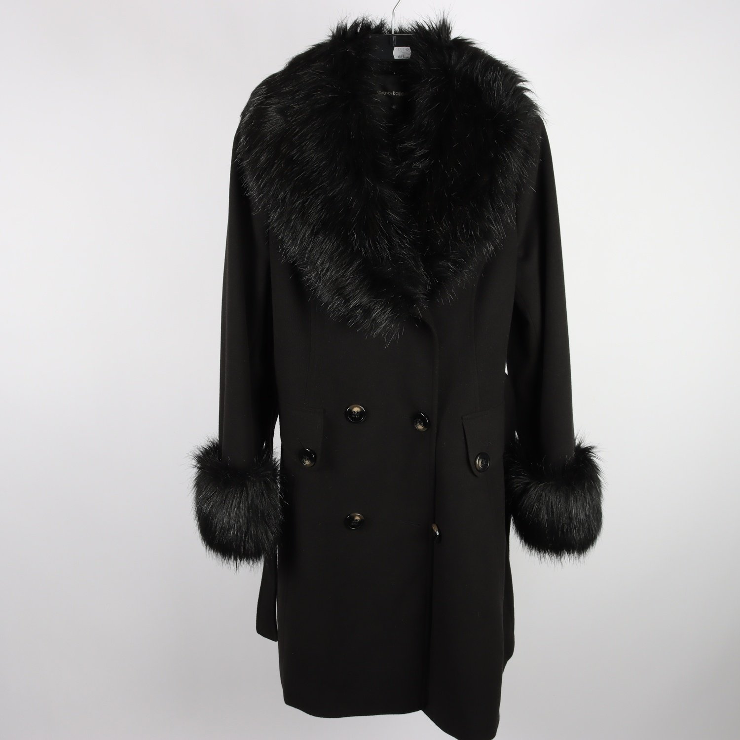 Kappa, Lindex, svart, stl. 40