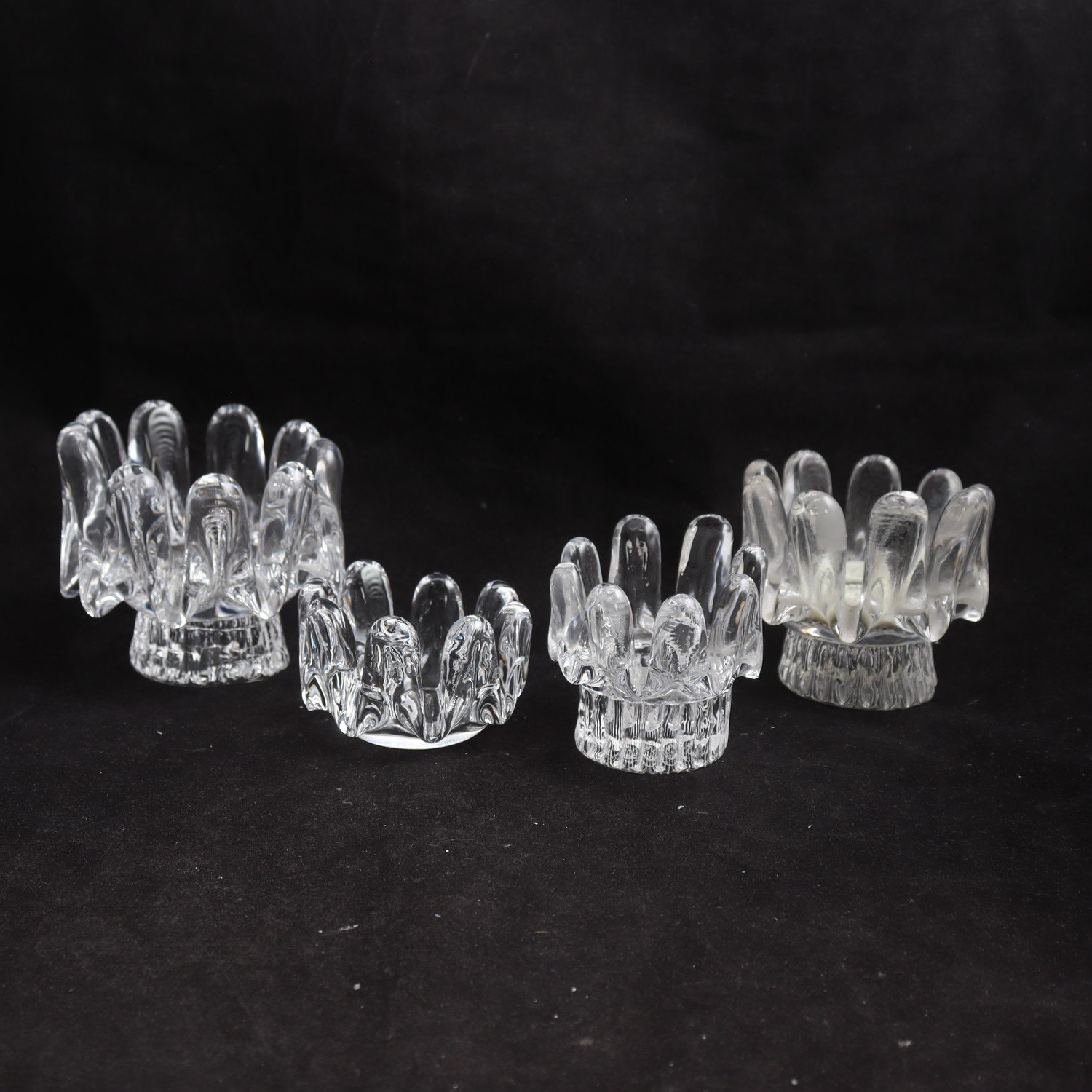 Ljuslyktor, Sunflower, Göran Wärff, Kosta Boda, 4 st. Samfraktas ej.