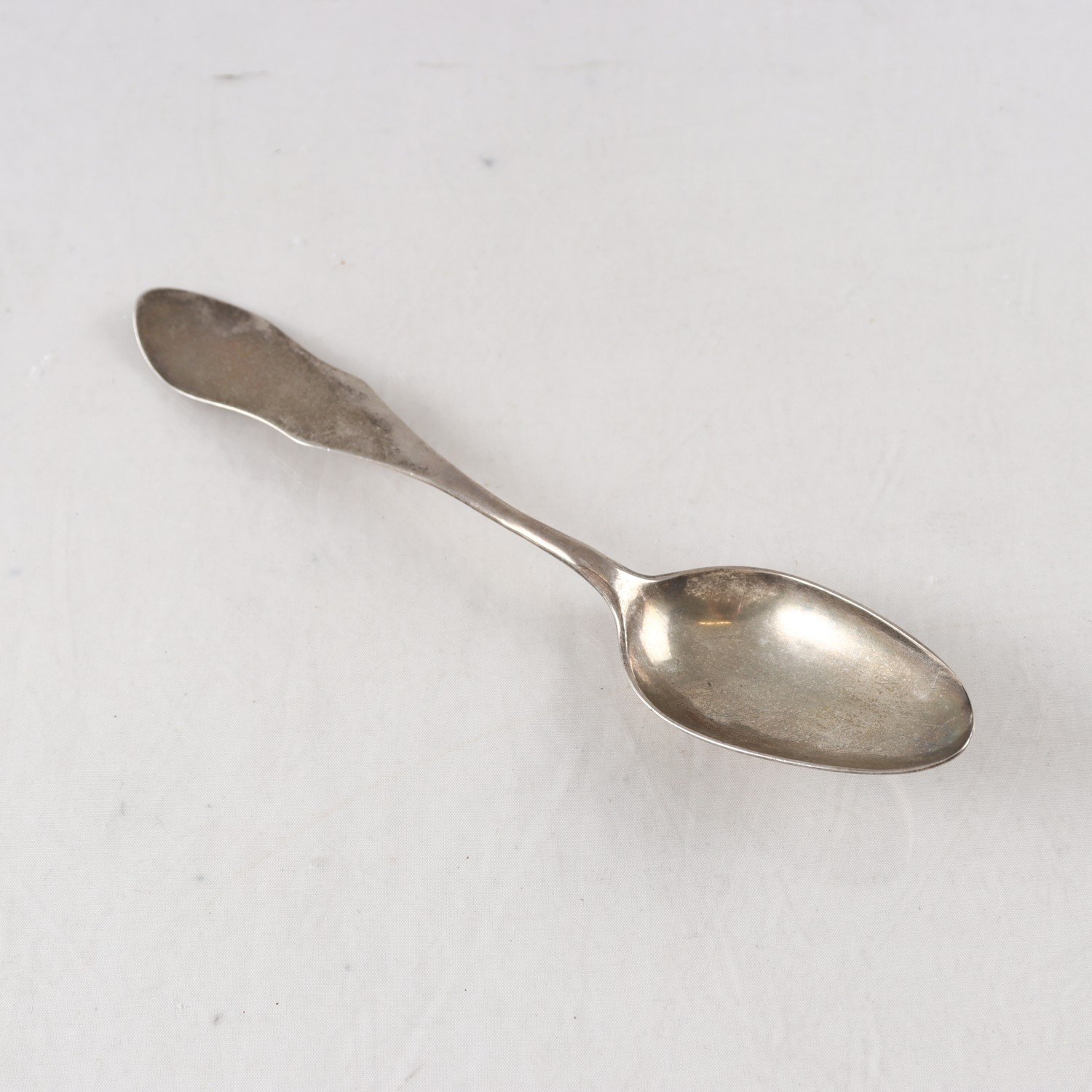 Soppsked, silver, kontrollstämpel, Alexander Magnus Lundström, Visby, år 1813