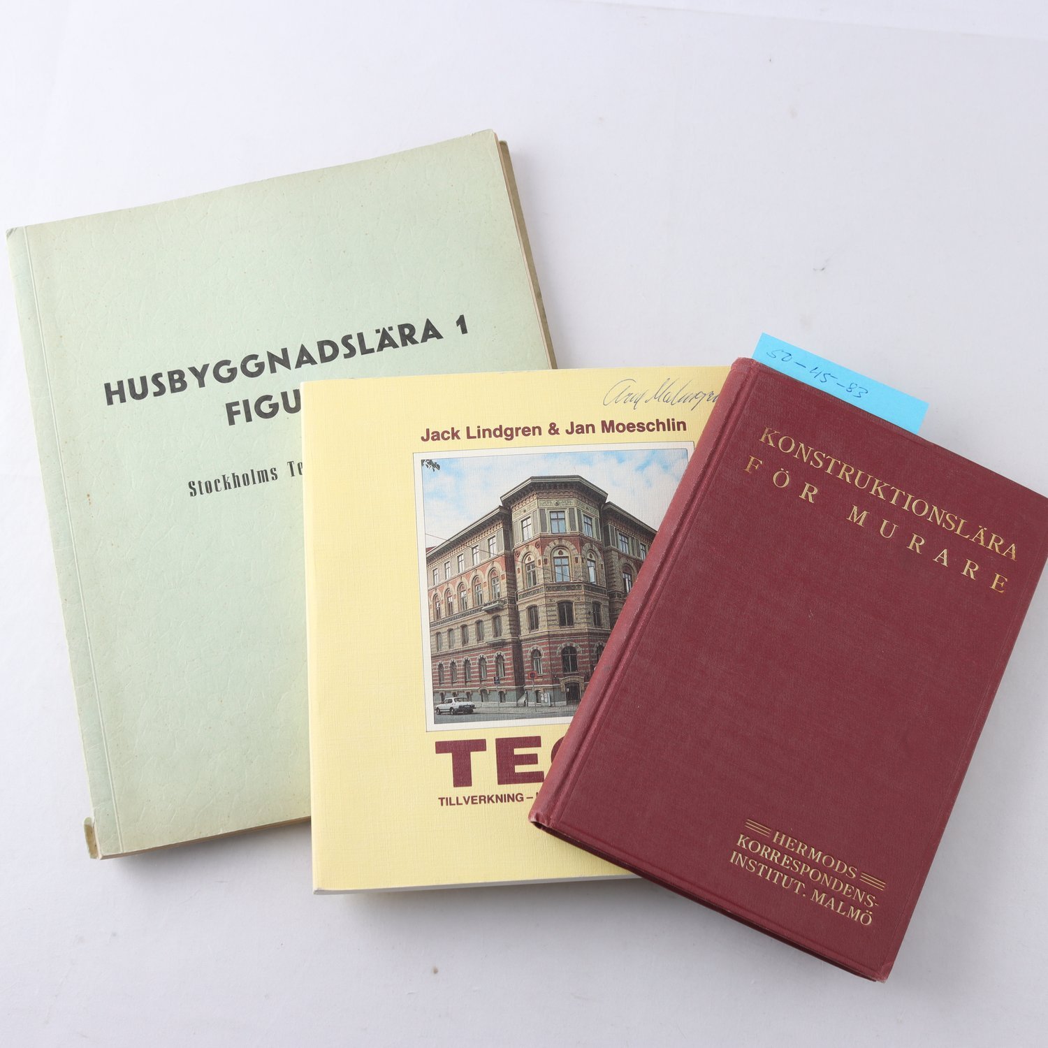 Husbyggnad, bokpaket med 4 volymer