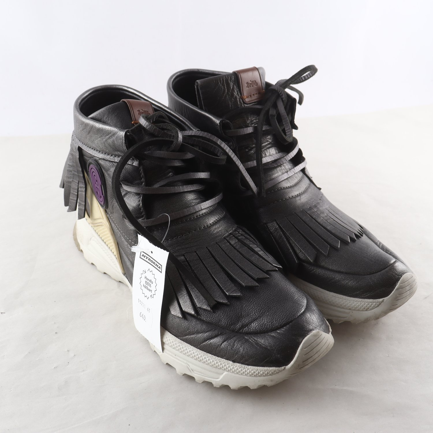 Skor, Coach, grå, stl, 40.5