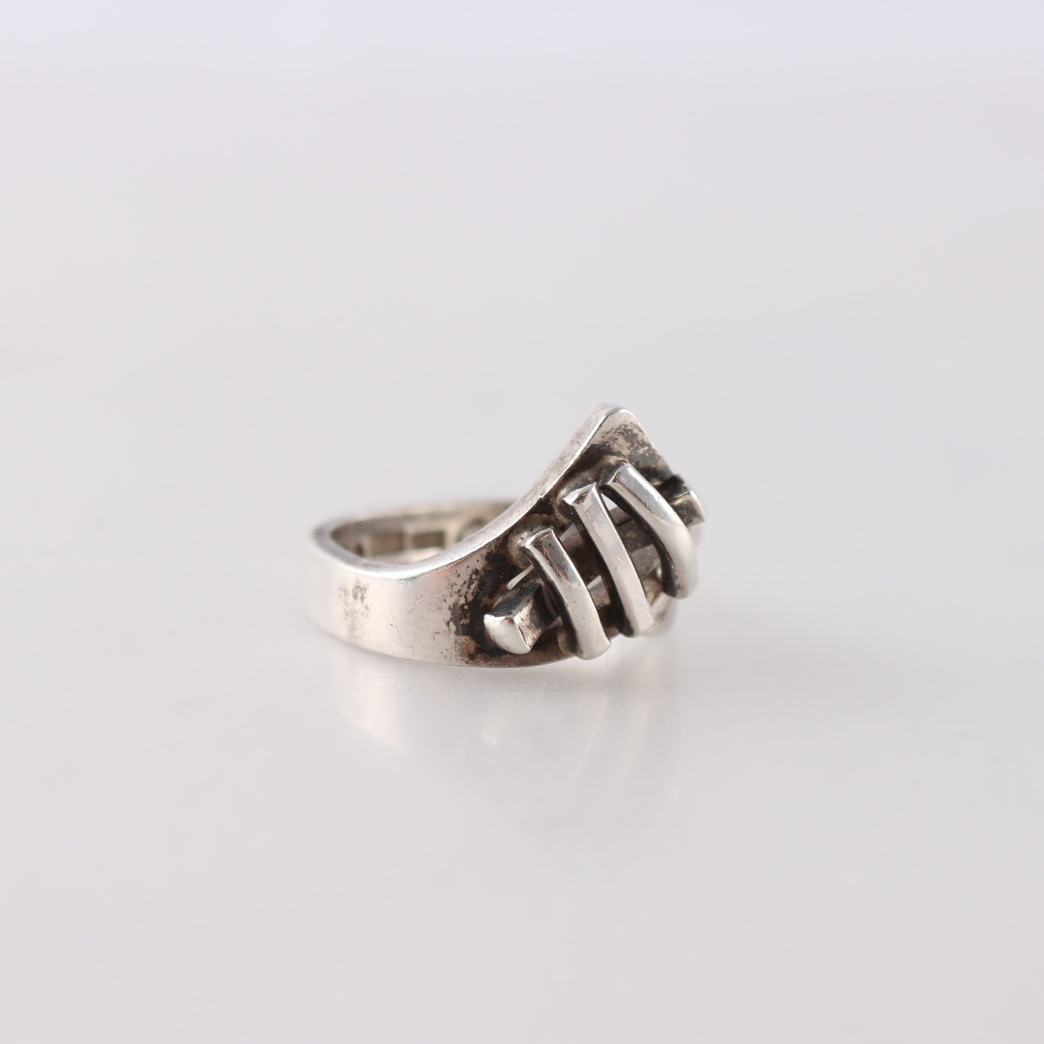 Ring, silver 925, Giertta, vintage, vikt: 6.3 g