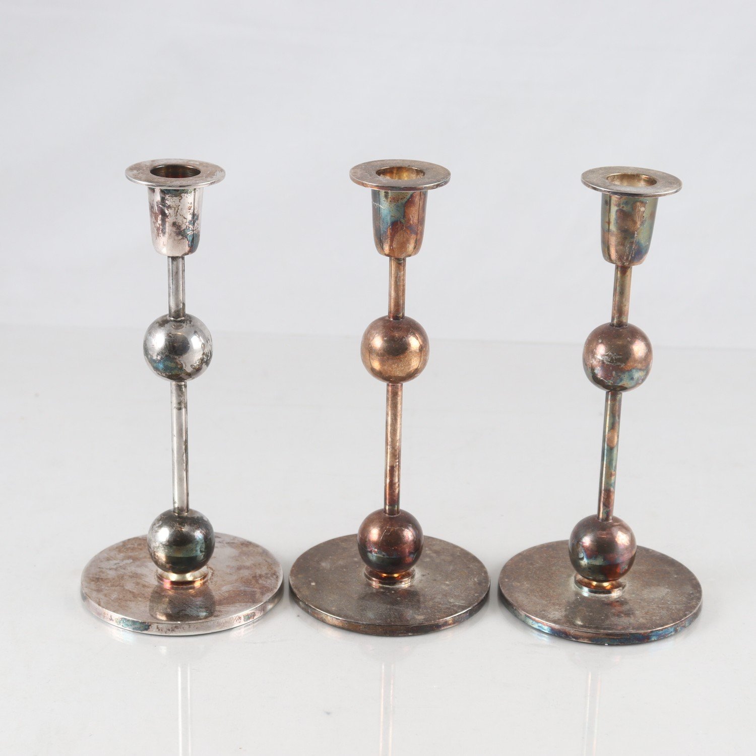 Ljusstakar, metall, ”Juliette”, Newport, USA, 3 st