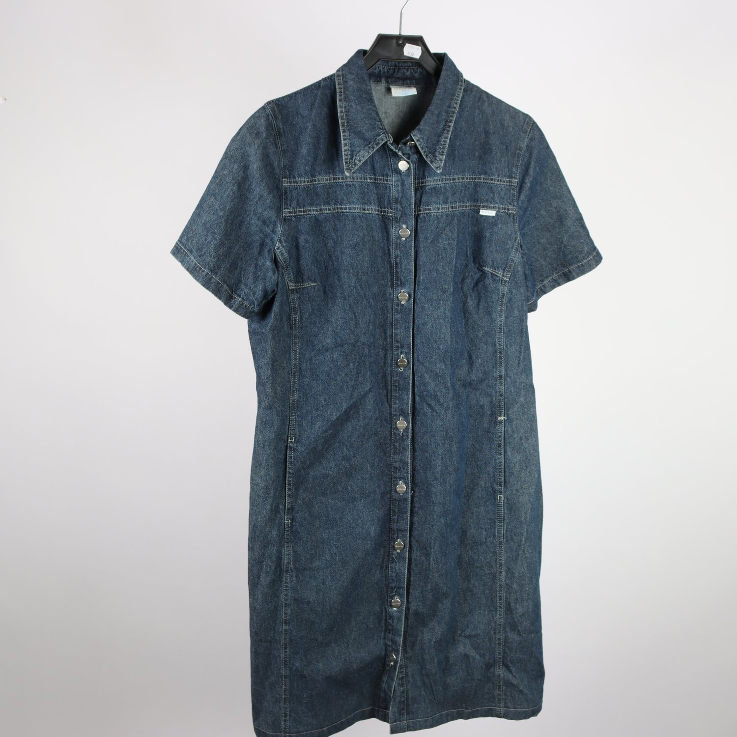 Jeansklänning, Gefa, blå, stl. C 42