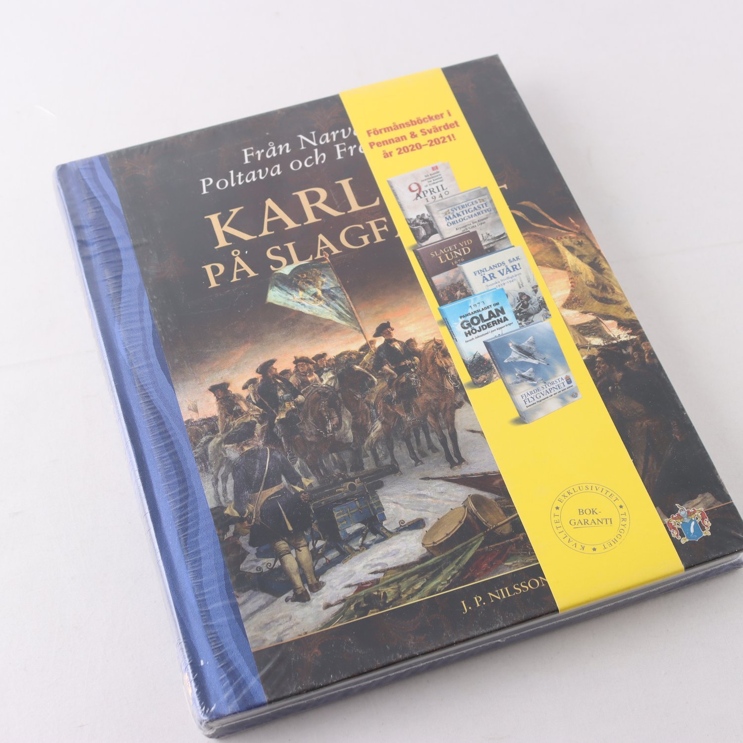 J.P. Nilsson, Karl XII på slagfältet (inplastad)