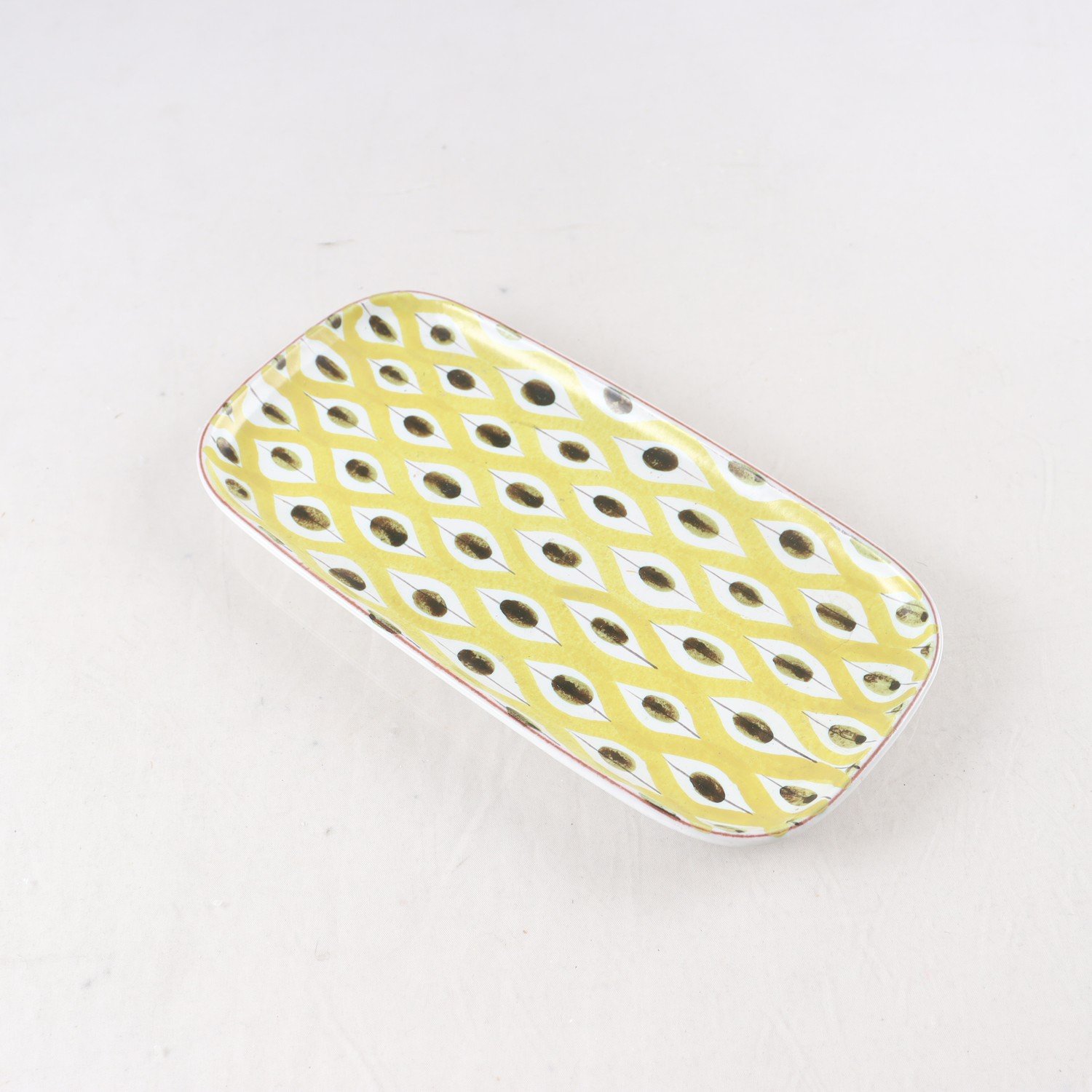 Fat, fajans, Stig Lindberg, Gustavsberg, studiohanden, signerad