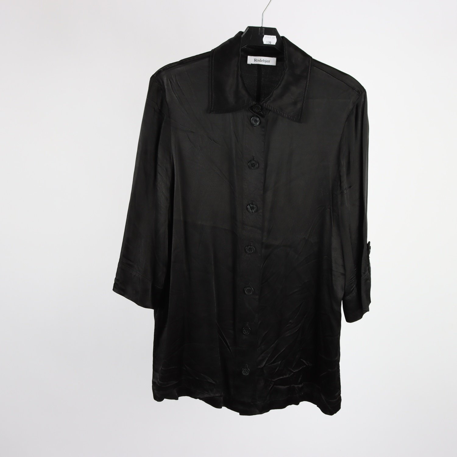 Blus, Rodebjer, svart, stl. S