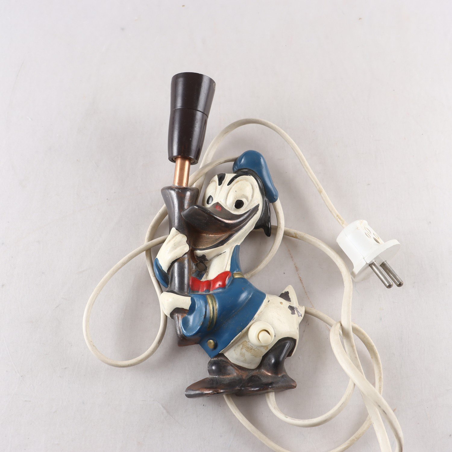 Vägglampa, Kalle Anka, Metall