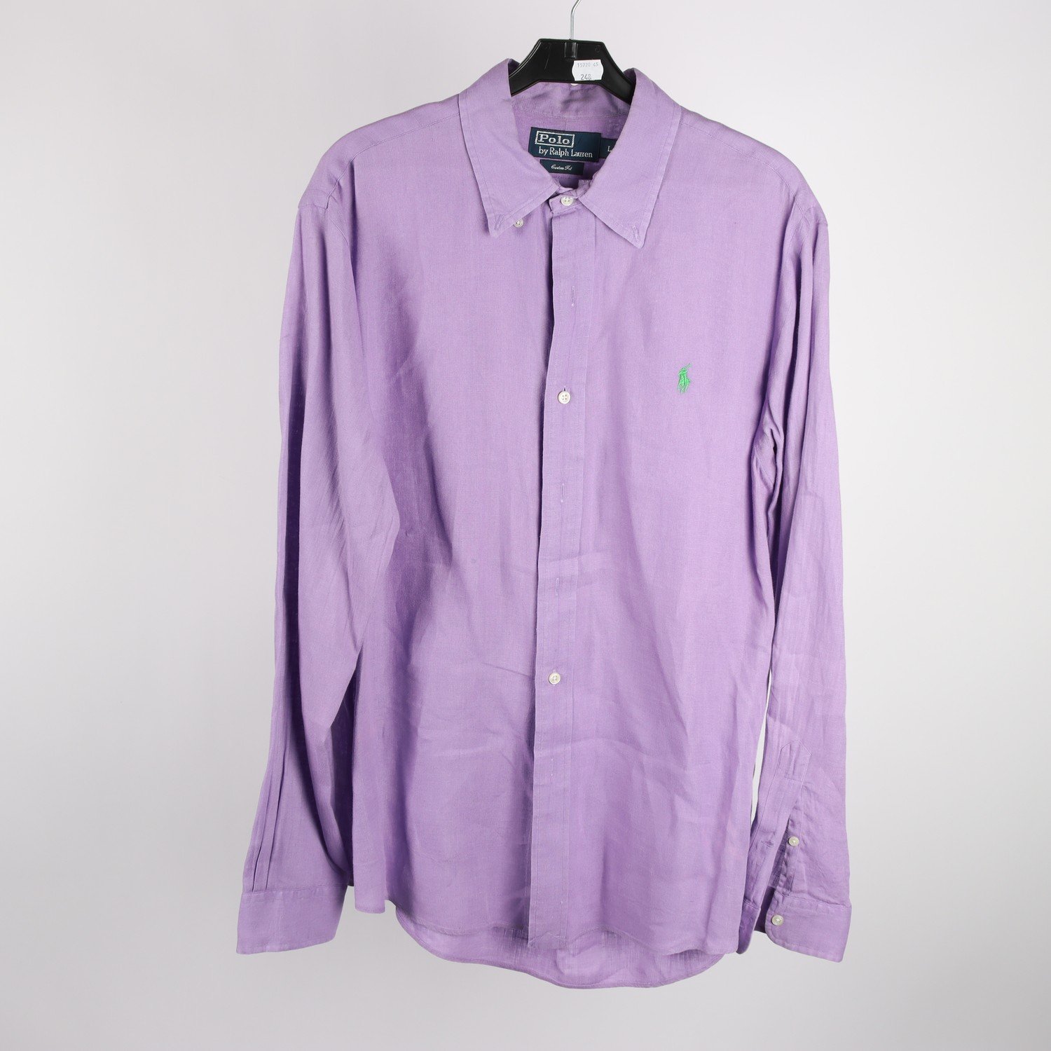 Linneskjorta, Polo Ralph Lauren, lila, stl. L