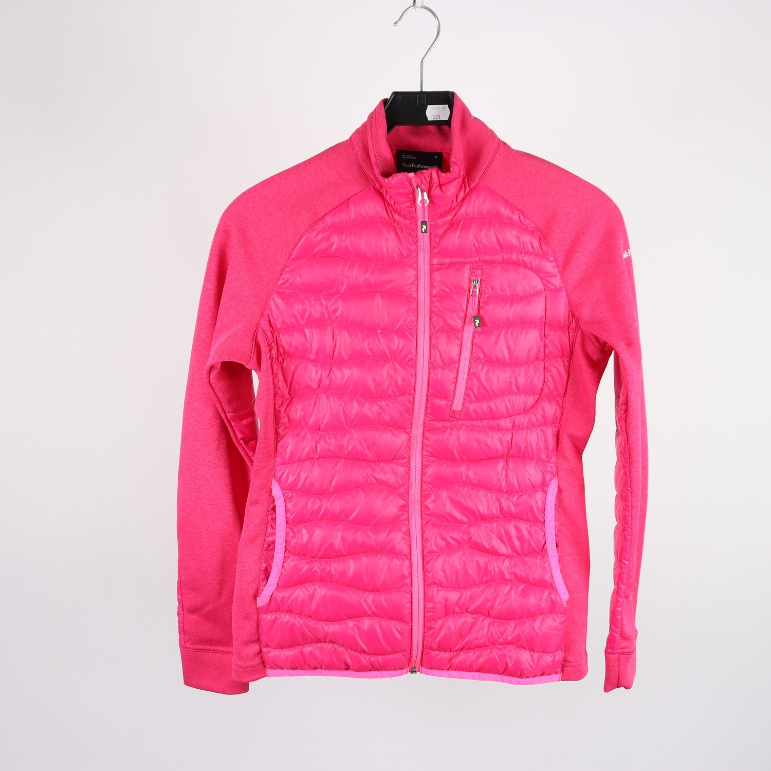 Jacka/tröja, PeakPerformance, rosa, stl. S