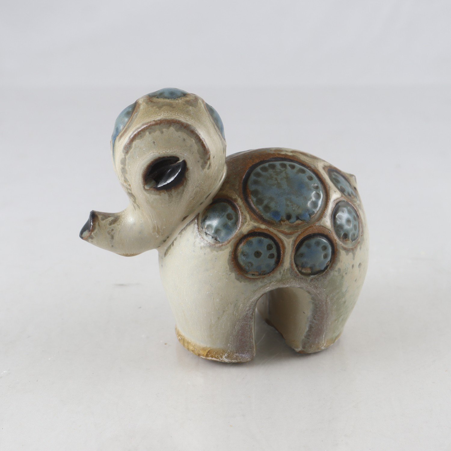 Figurin, elefant, Britt-Louise Sundell, serien Ringo, Gustavsberg