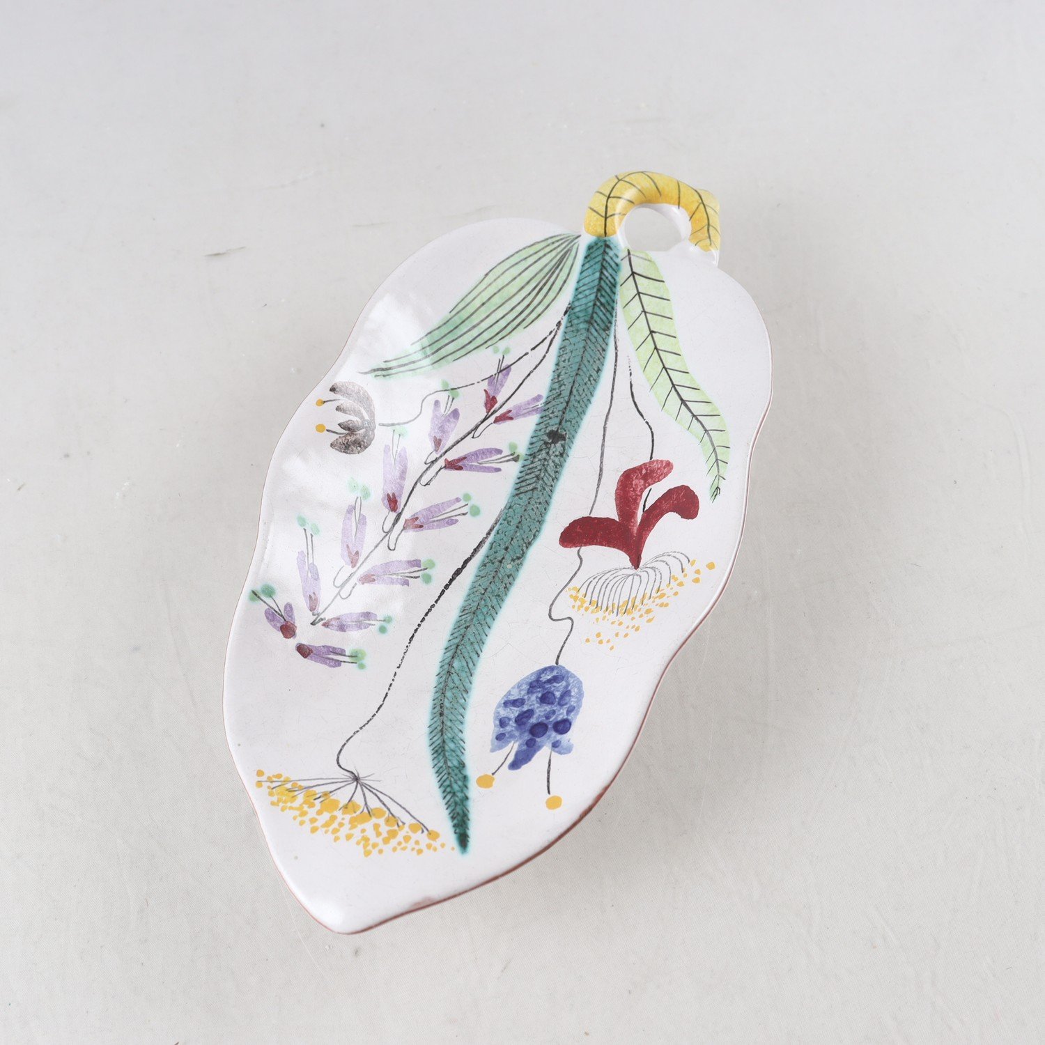 Fat, fajans, Stig Lindberg, Gustavsberg, studiohanden, signerad