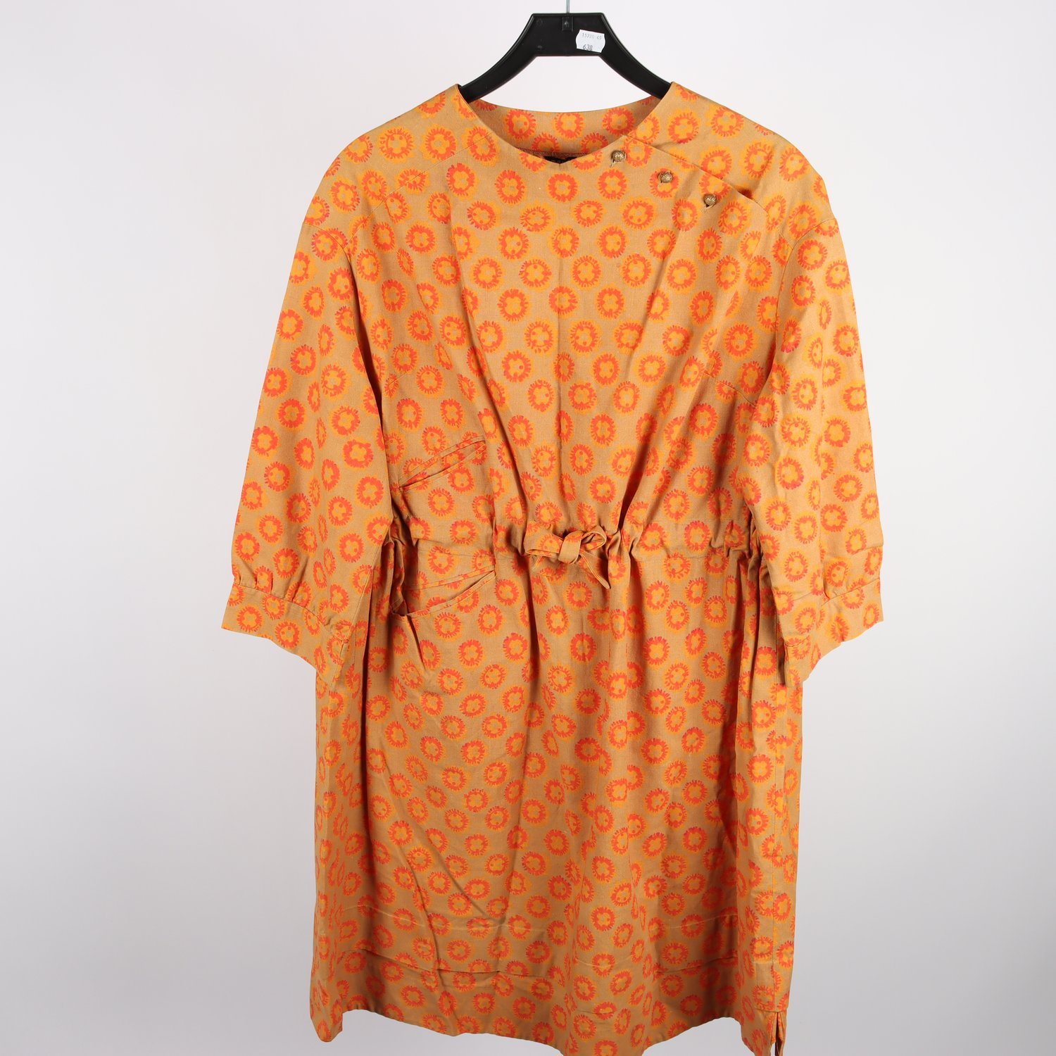 Klänning, vinntage, Marimekko, blommig, stl. 42