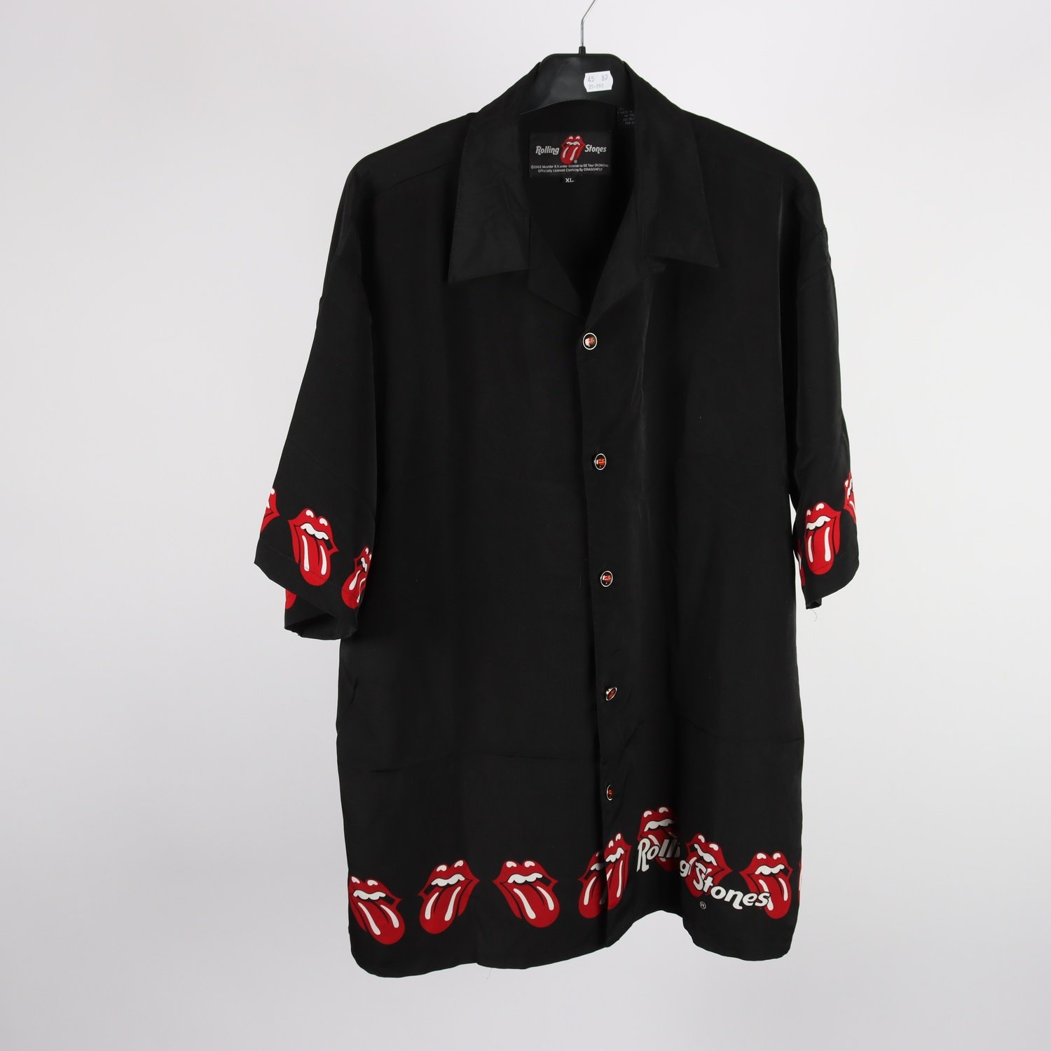 Skjorta, Rolling Stones by Dragonfly, stl. XL