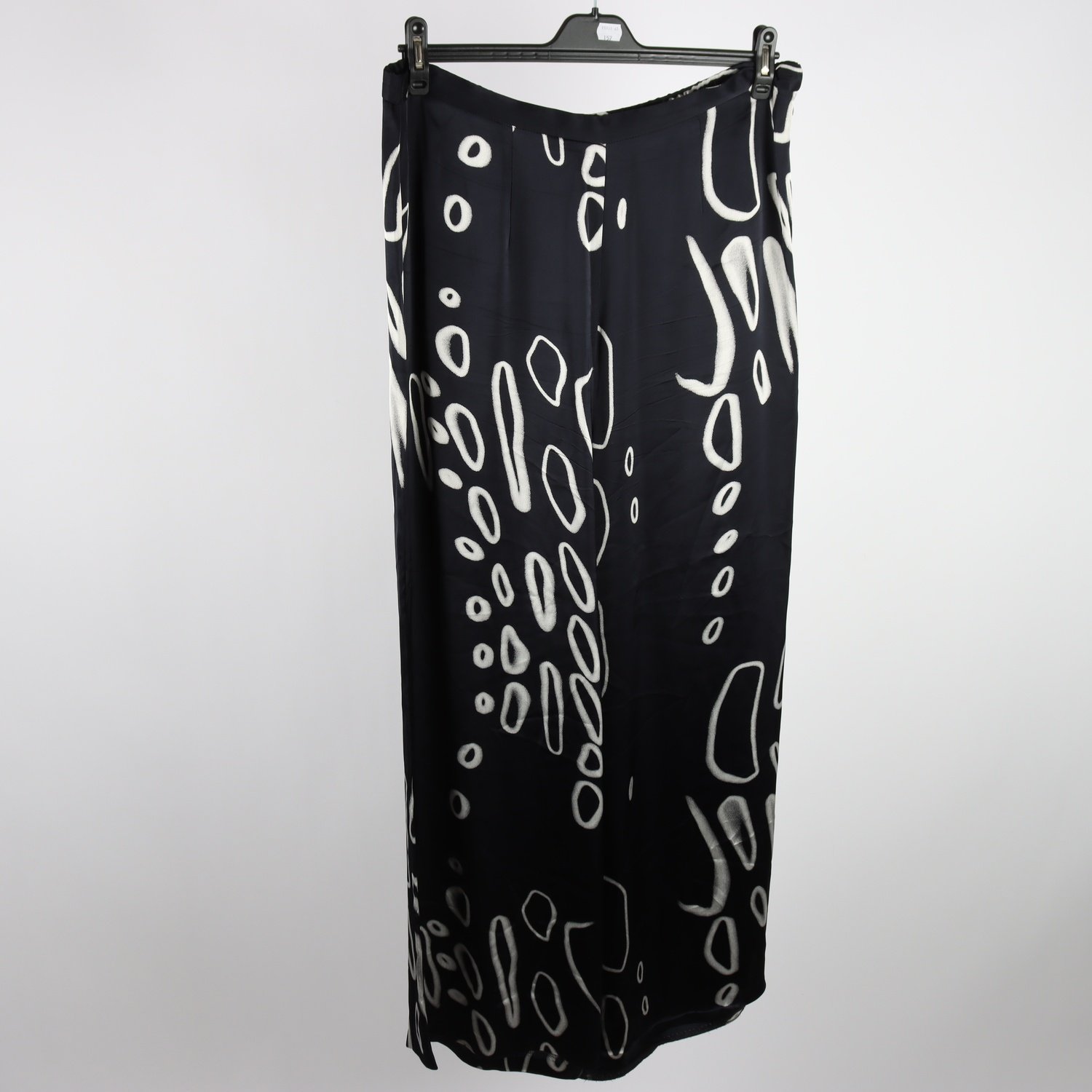 Byxor, Tia, mörkblå, mönstrad, stl. 48