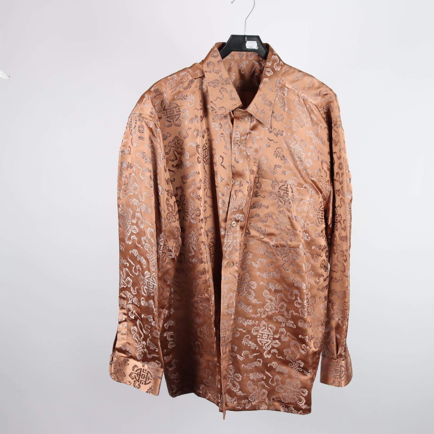 Skjorta, Okänt, brun, stl. (XL)