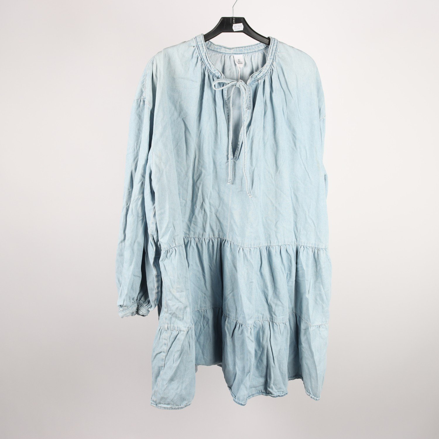 Jeansklänning, H&M, stl. L