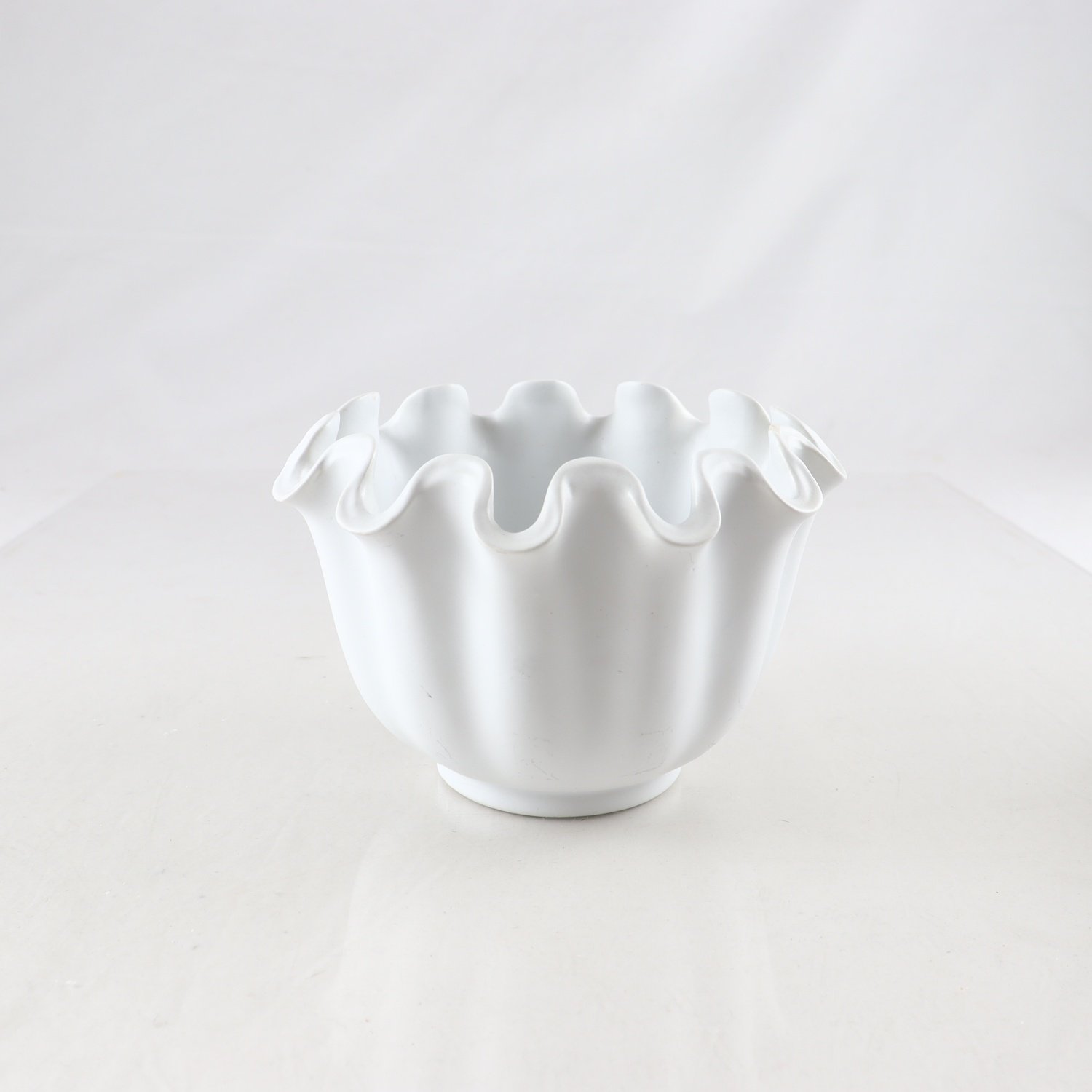 Skål/Kruka, Carrara, Wilhelm Kåge, Gustavsberg