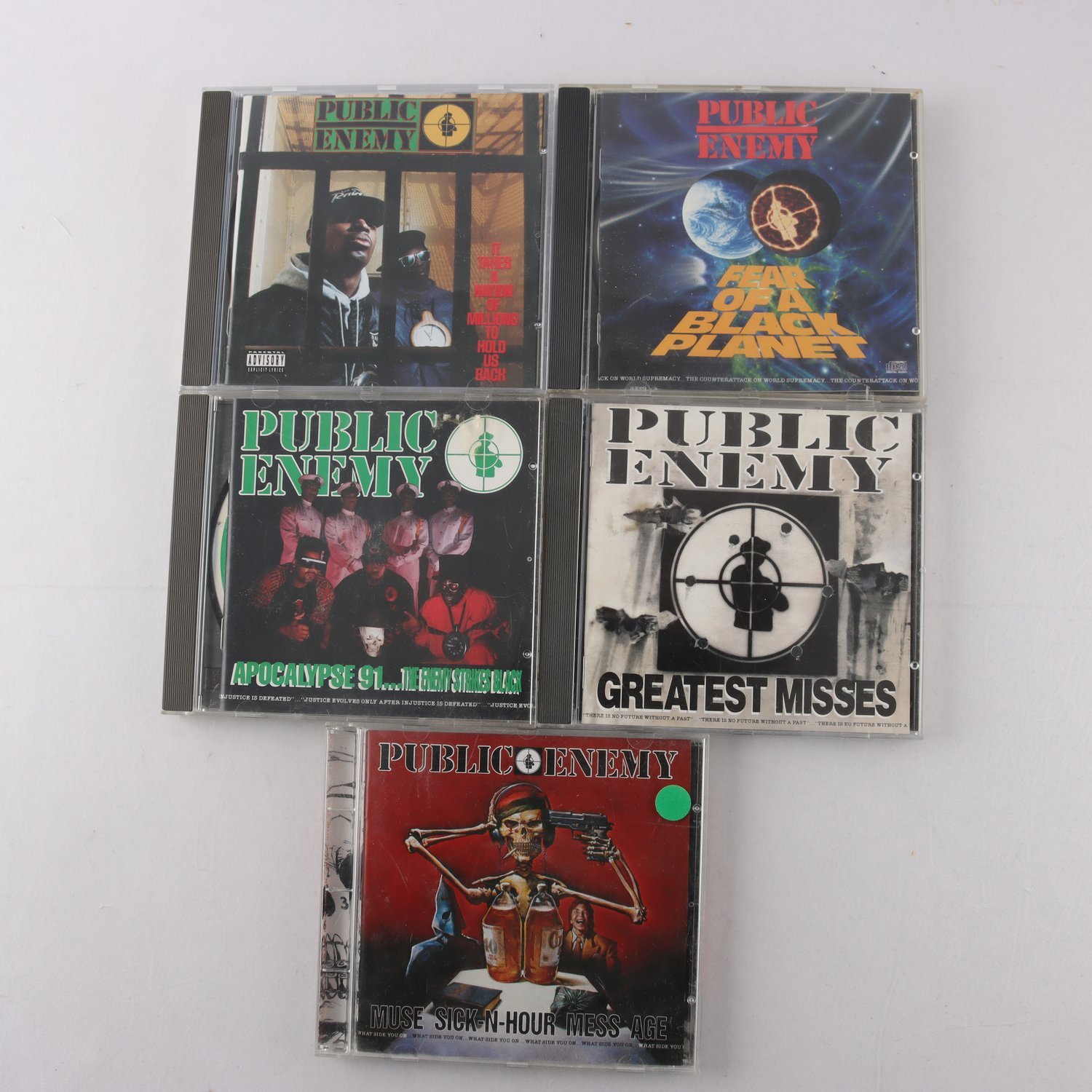 CD Public Enemy, 5 titlar