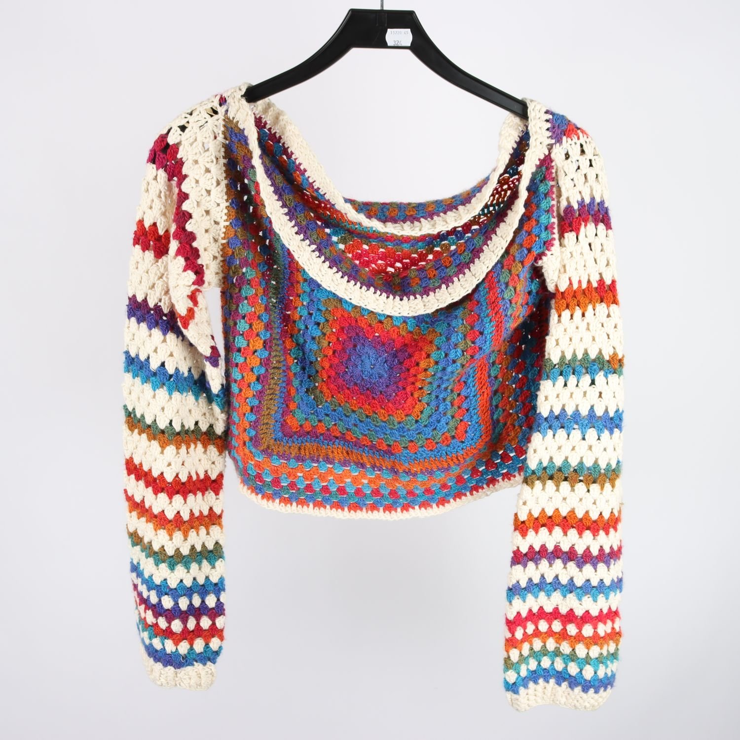 Stickad tröja, Okänt, stl. (S/M)