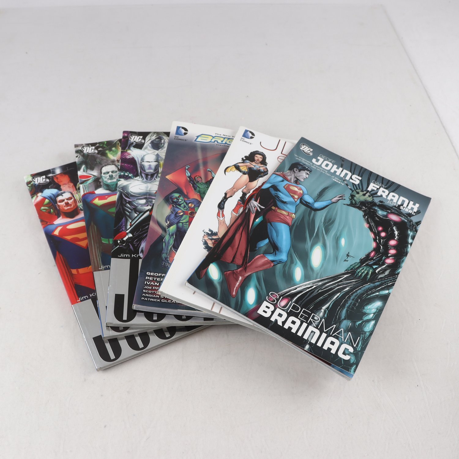 Serialbums-paket, DC comics, justice leauge m.m, 6 st