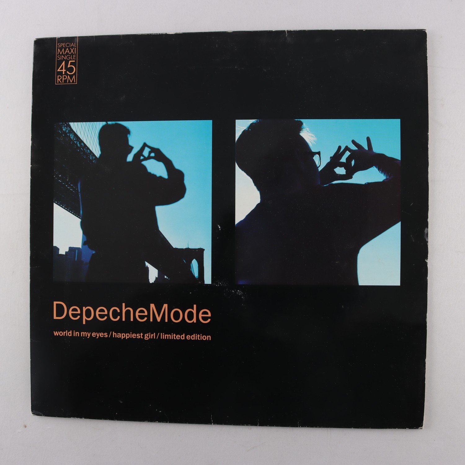 LP DepecheMode, World In My Eyes / Happiest Girl