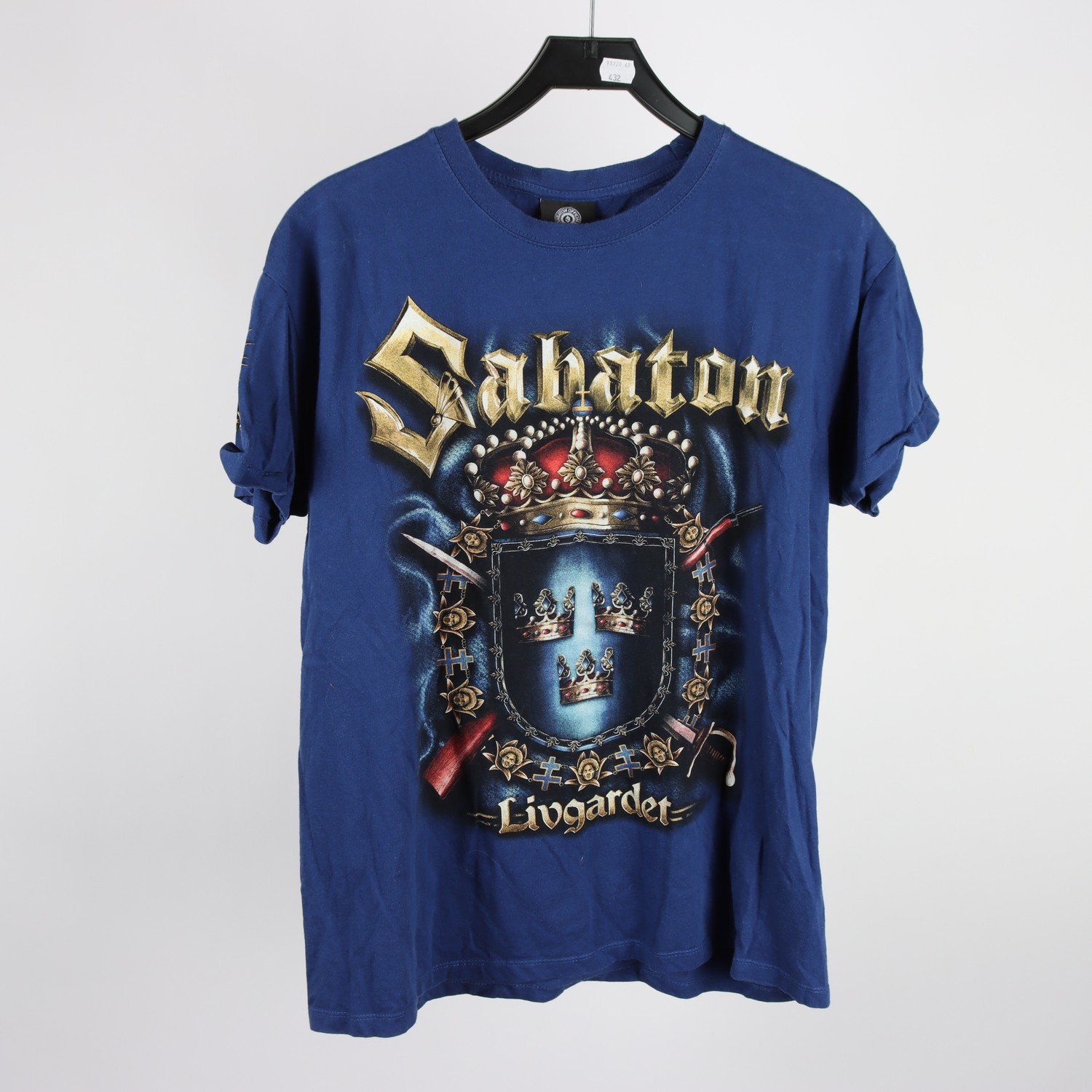 T-shirt, Sabaton, blå, stl. L