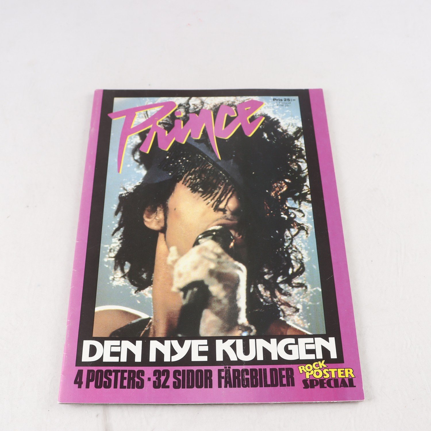 Tidning, Prince – Den nye Kungen Rock Poster special