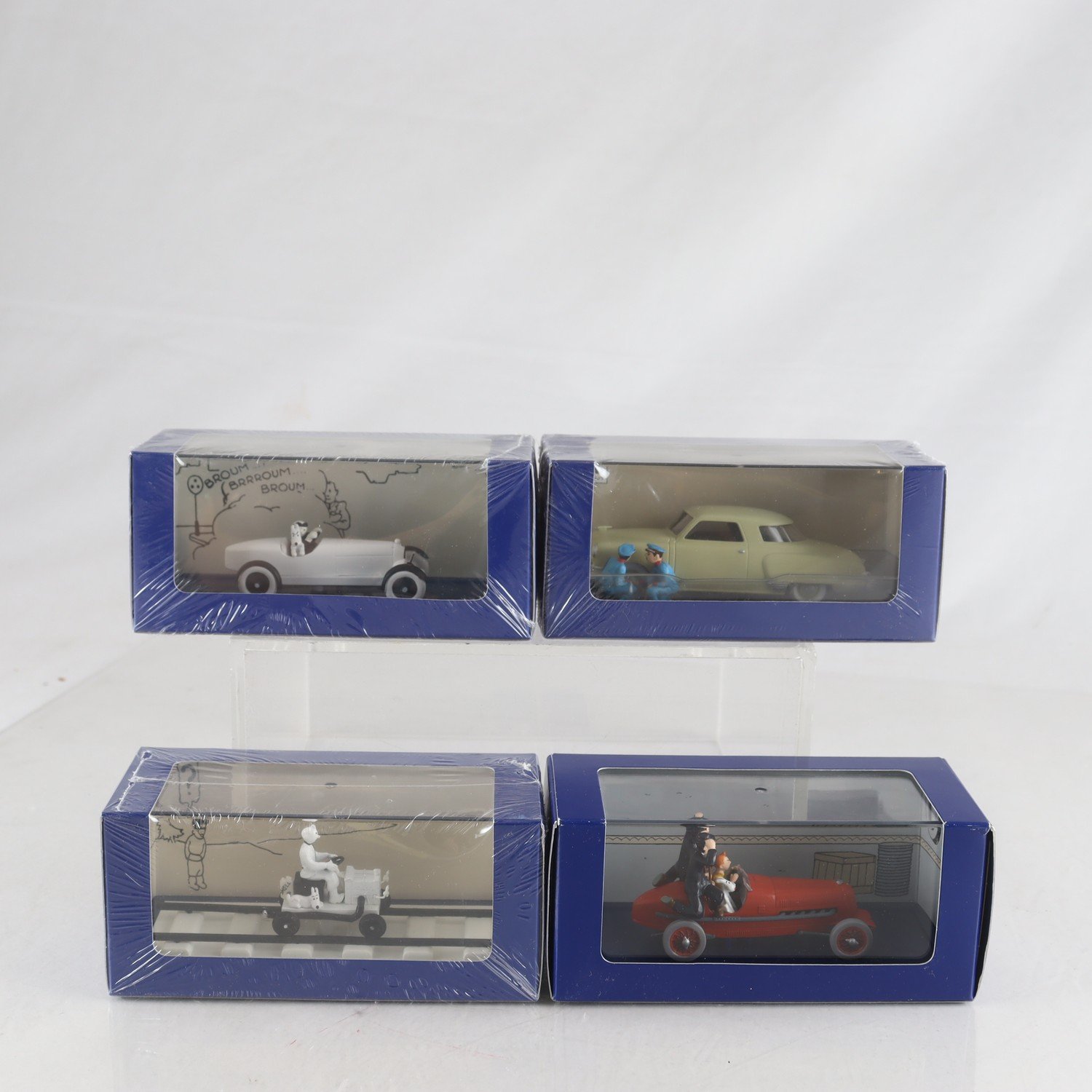 4st Tintin-bilar, Samlarobjekt