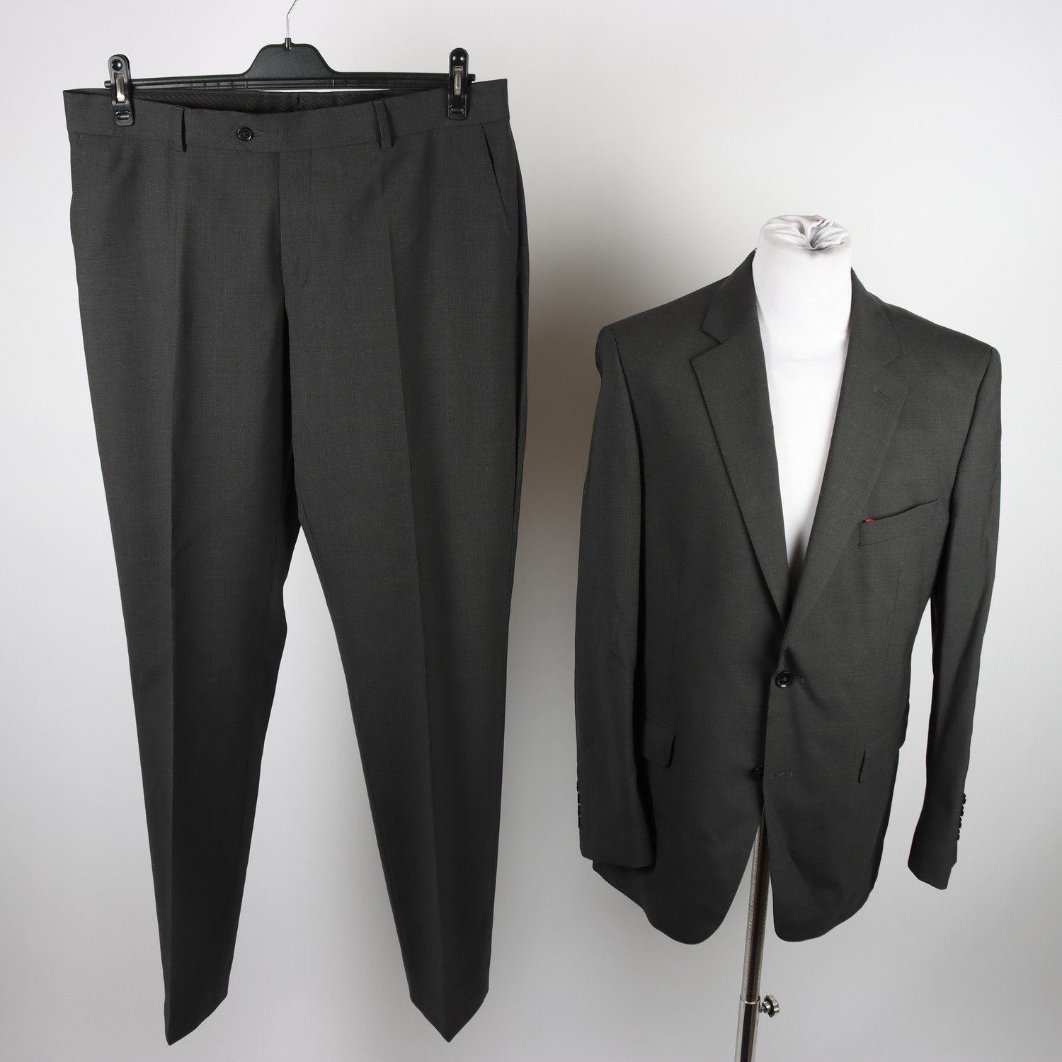 Kostym, Cavalier, grå, stl. 52