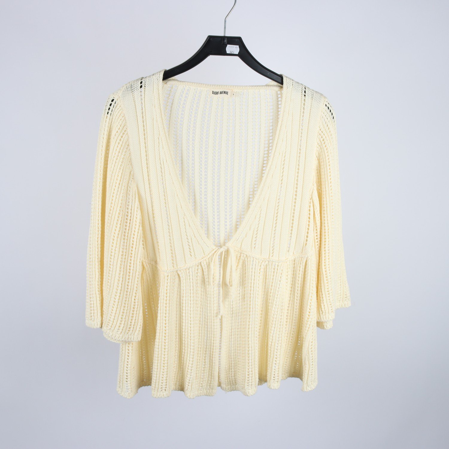 Stickad kofta, Djerf Avenue, offwhite, stl. M