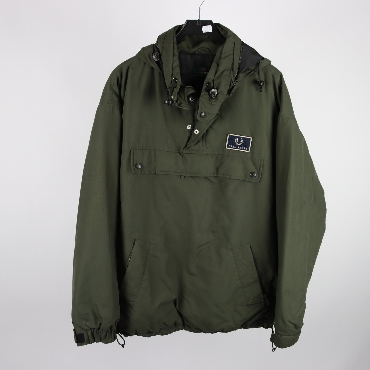 Anorak, Fred Perry, grön, stl. L